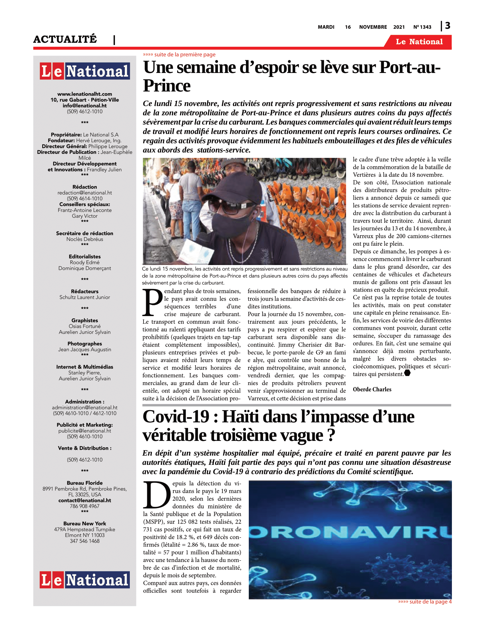 Page 3 de l'édition 1343