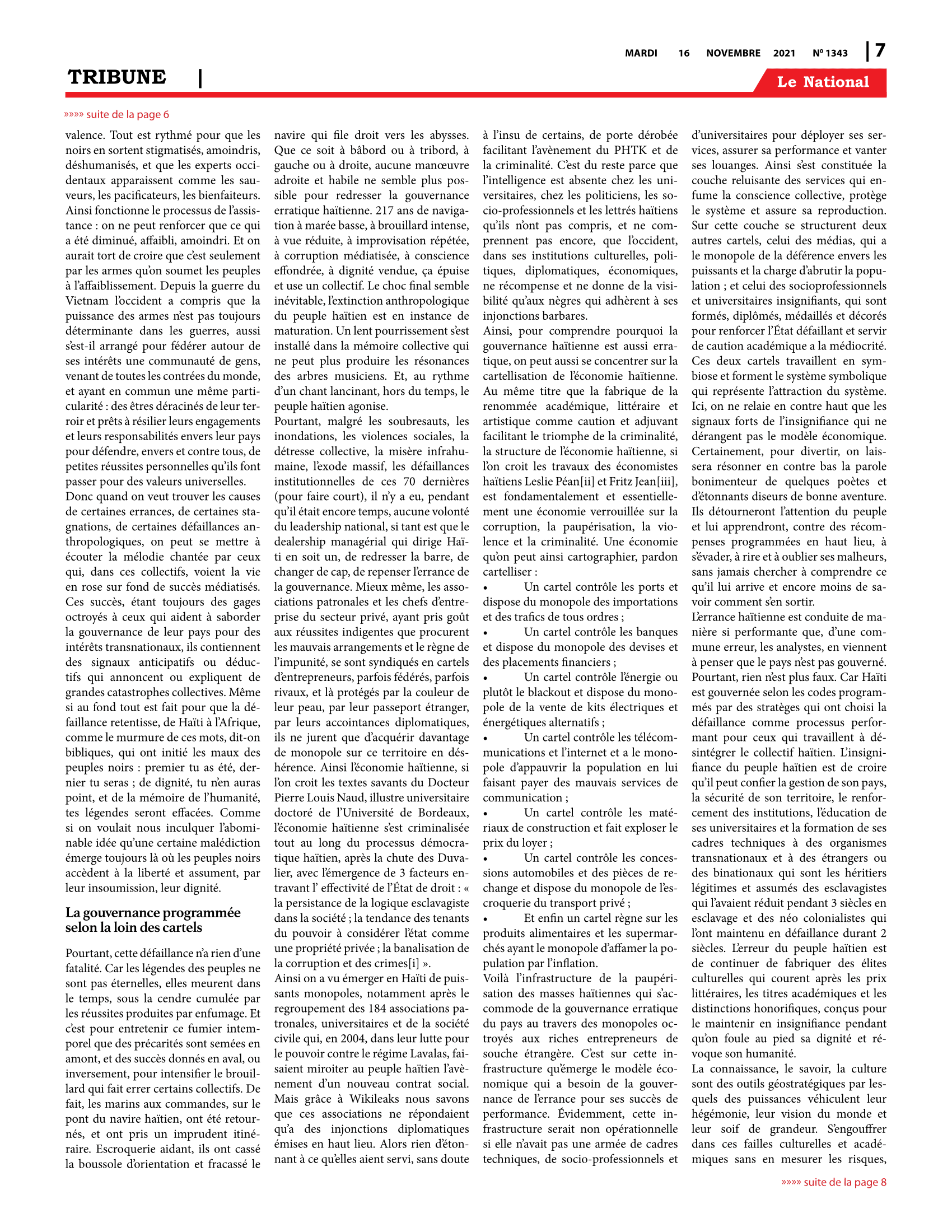 Page 7 de l'édition 1343