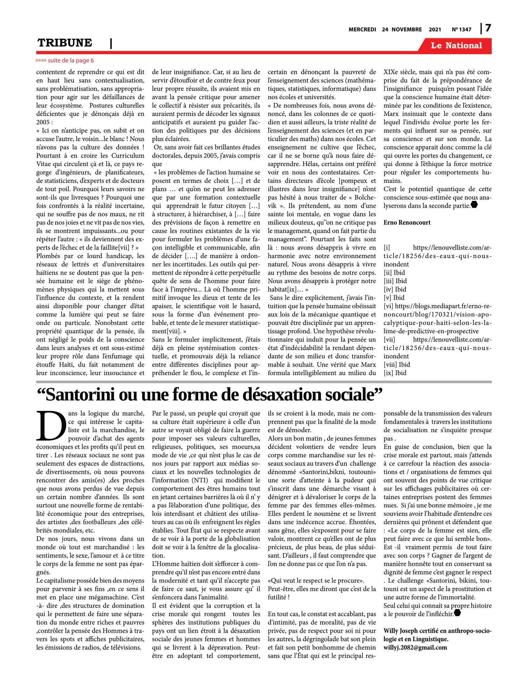 Page 7 de l'édition 1347