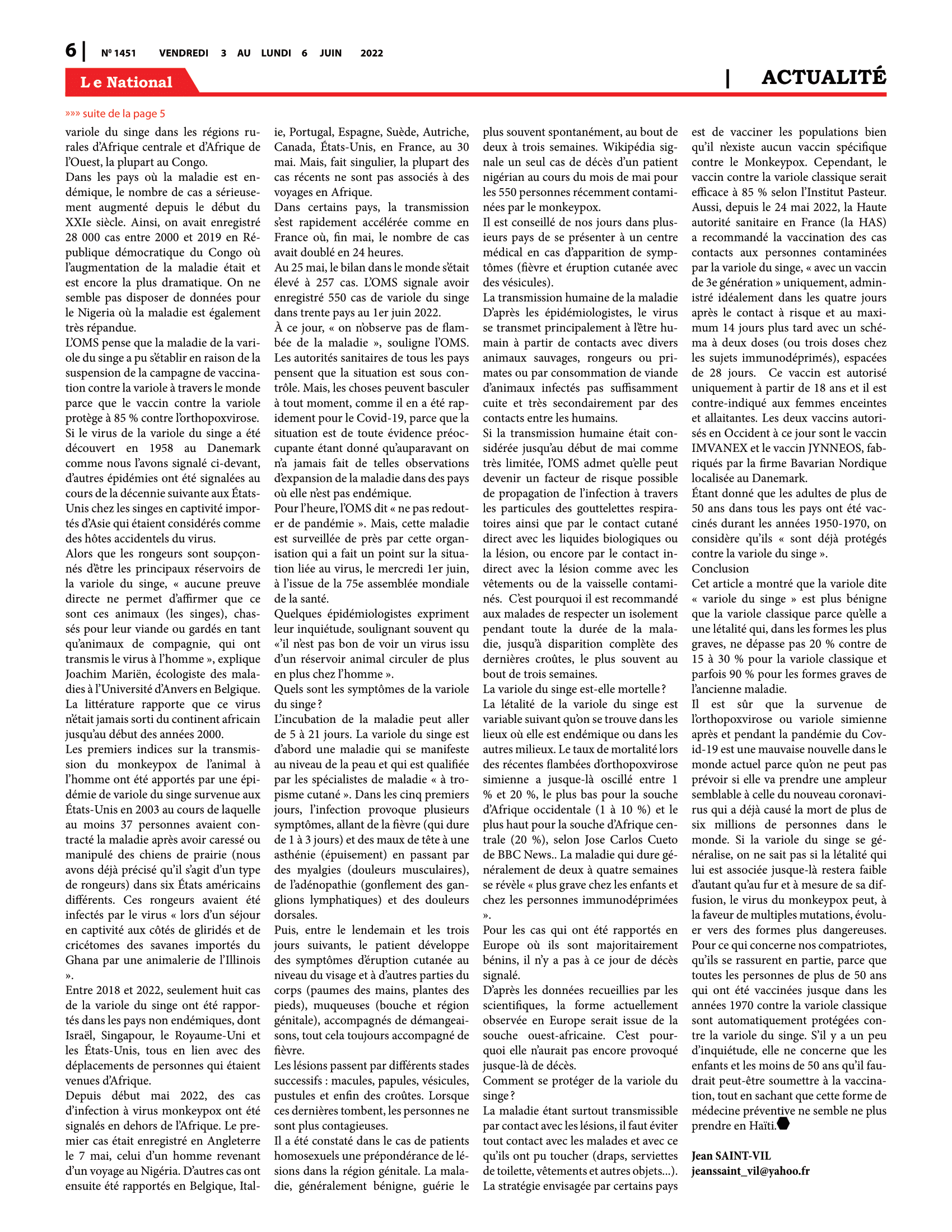 Page 11 de l'édition 1351