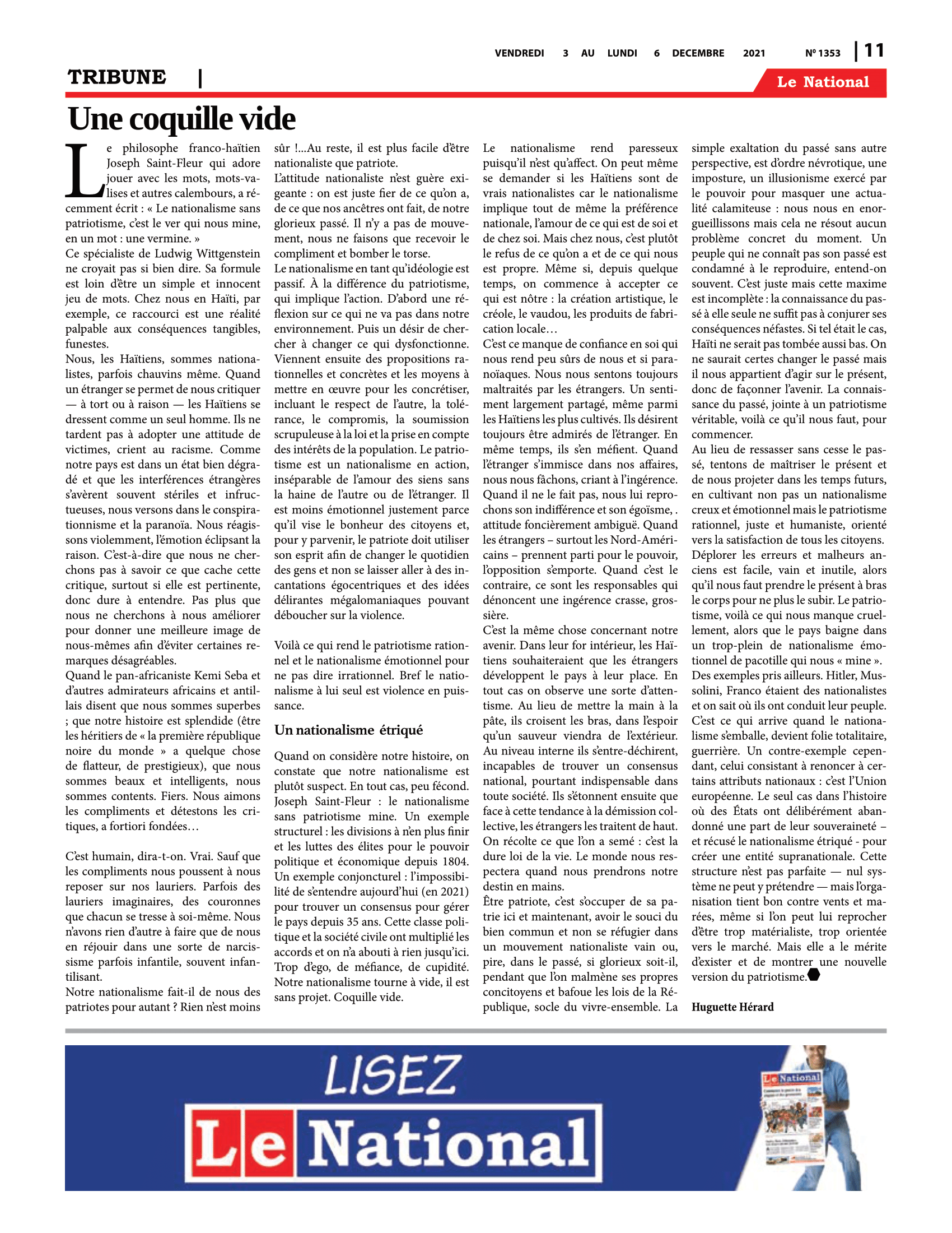 Page 11 de l'édition 1353