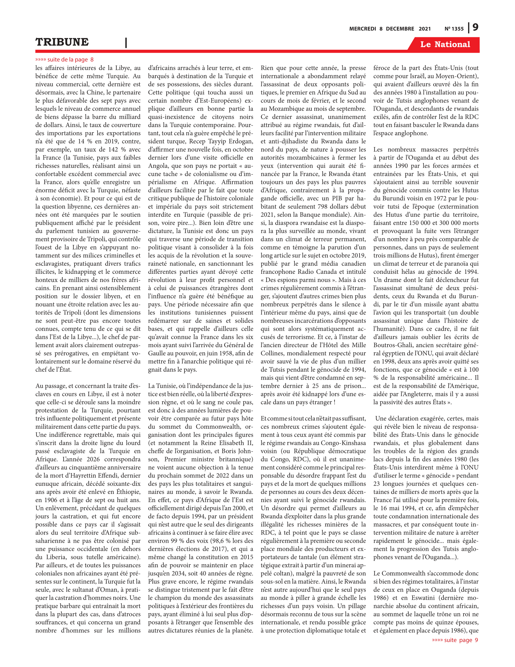 Page 9 de l'édition 1355