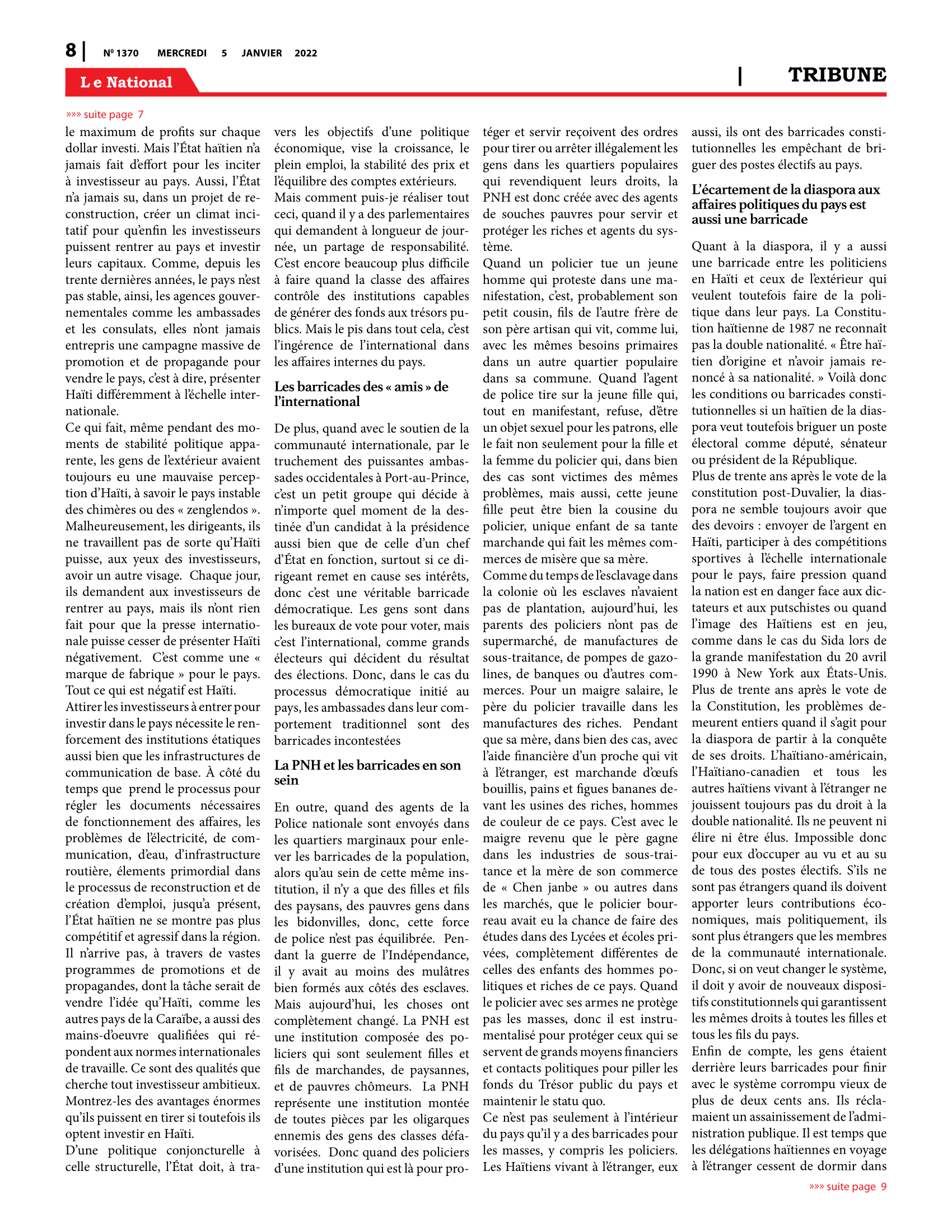 Page 8 de l'édition 1370