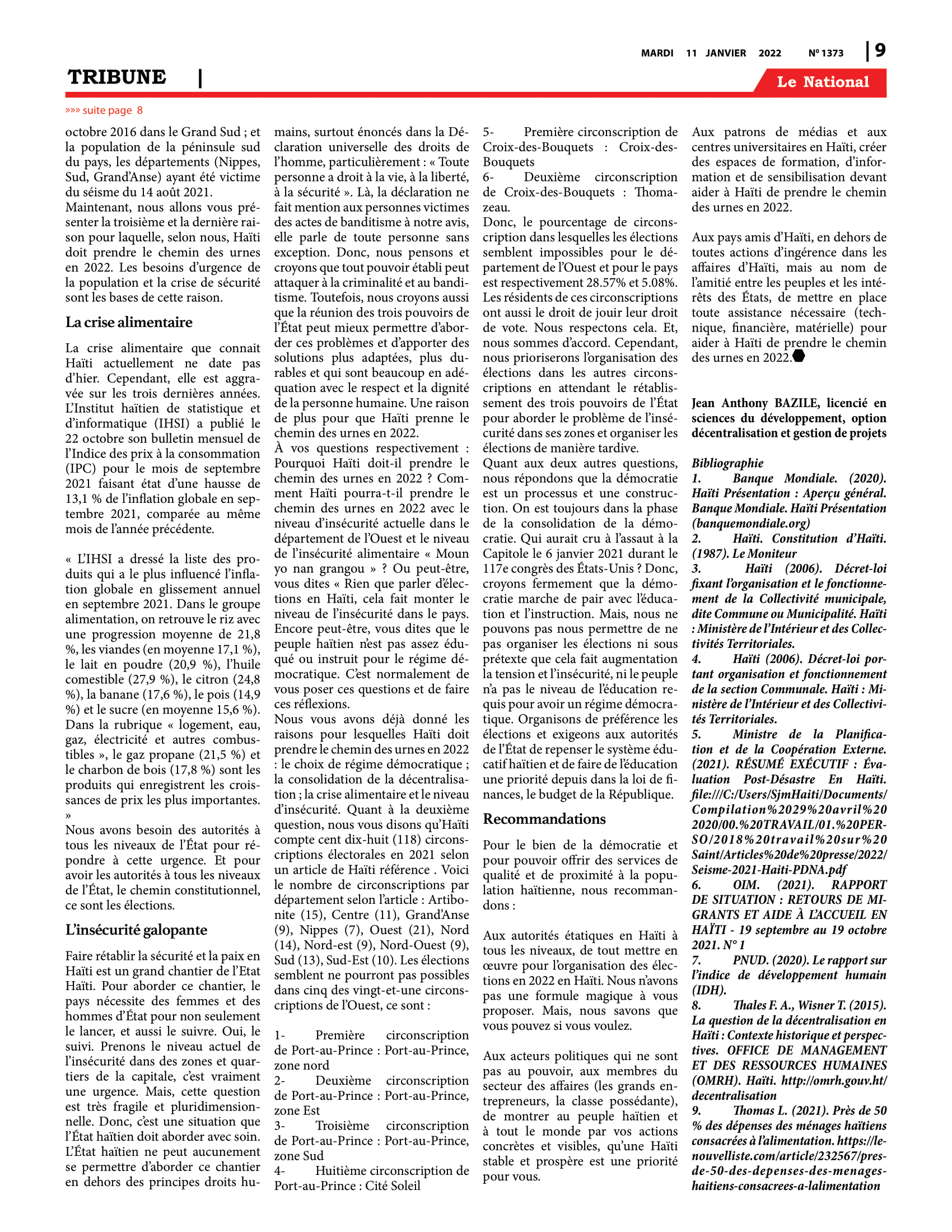 Page 9 de l'édition 1373