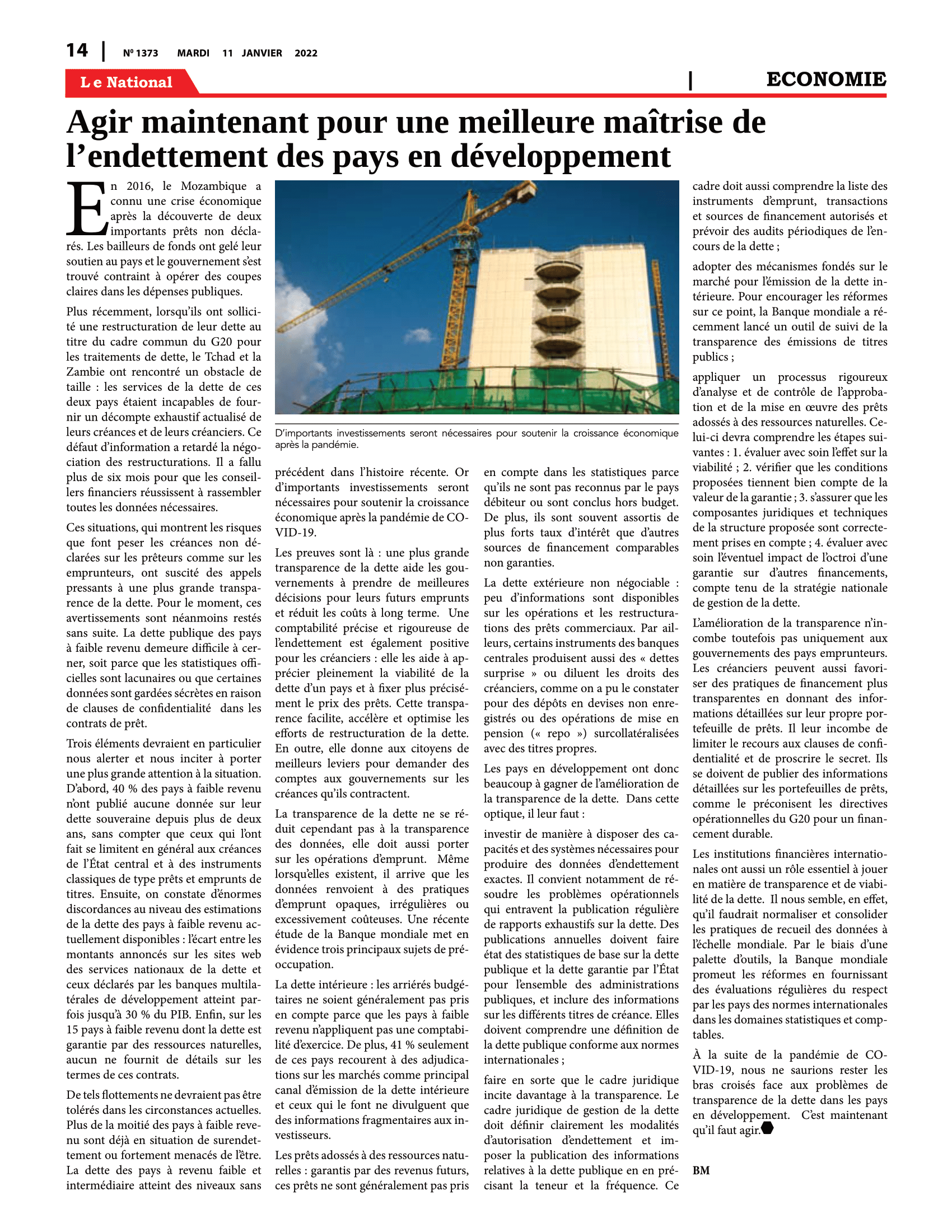 Page 14 de l'édition 1373