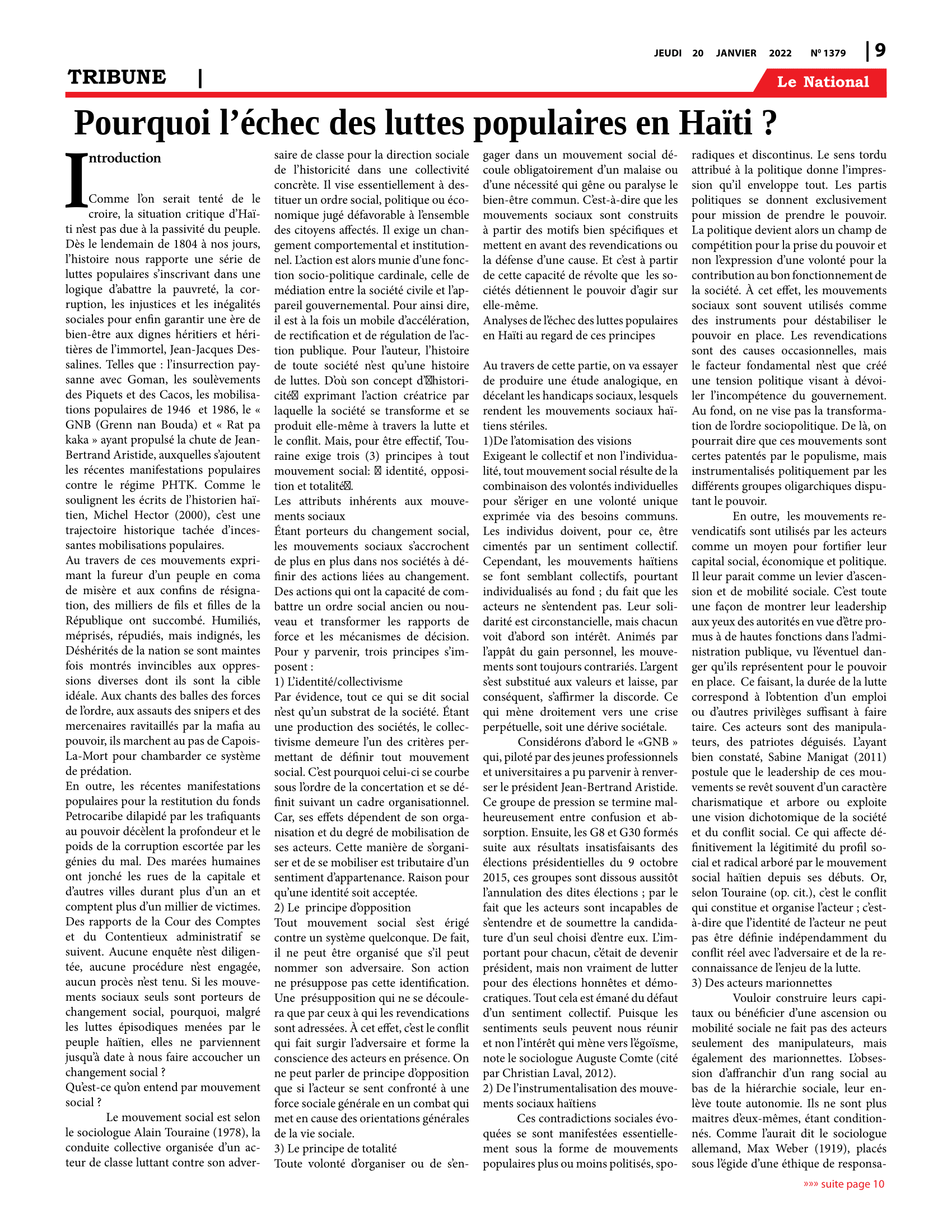 Page 9 de l'édition 1379