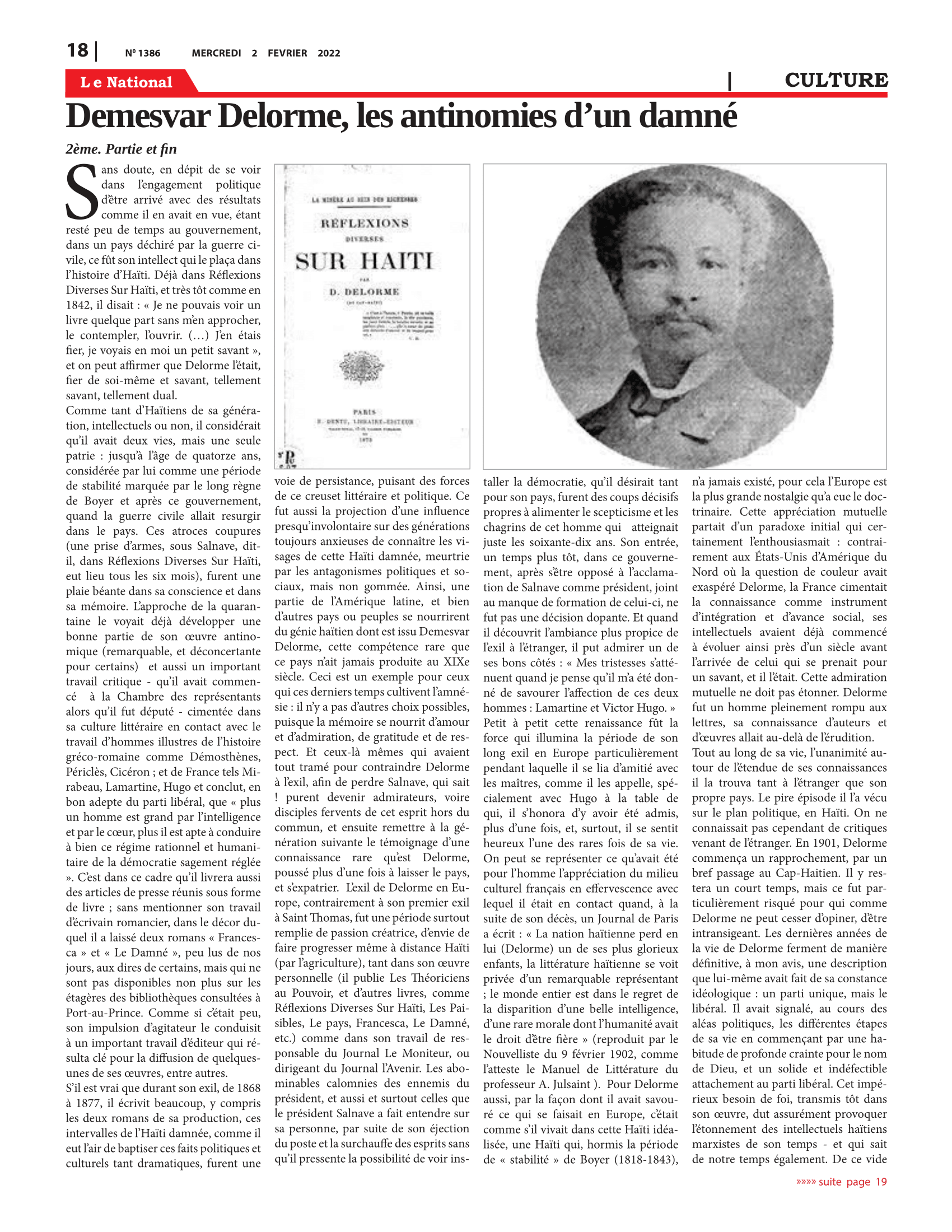 Page 18 de l'édition 1386