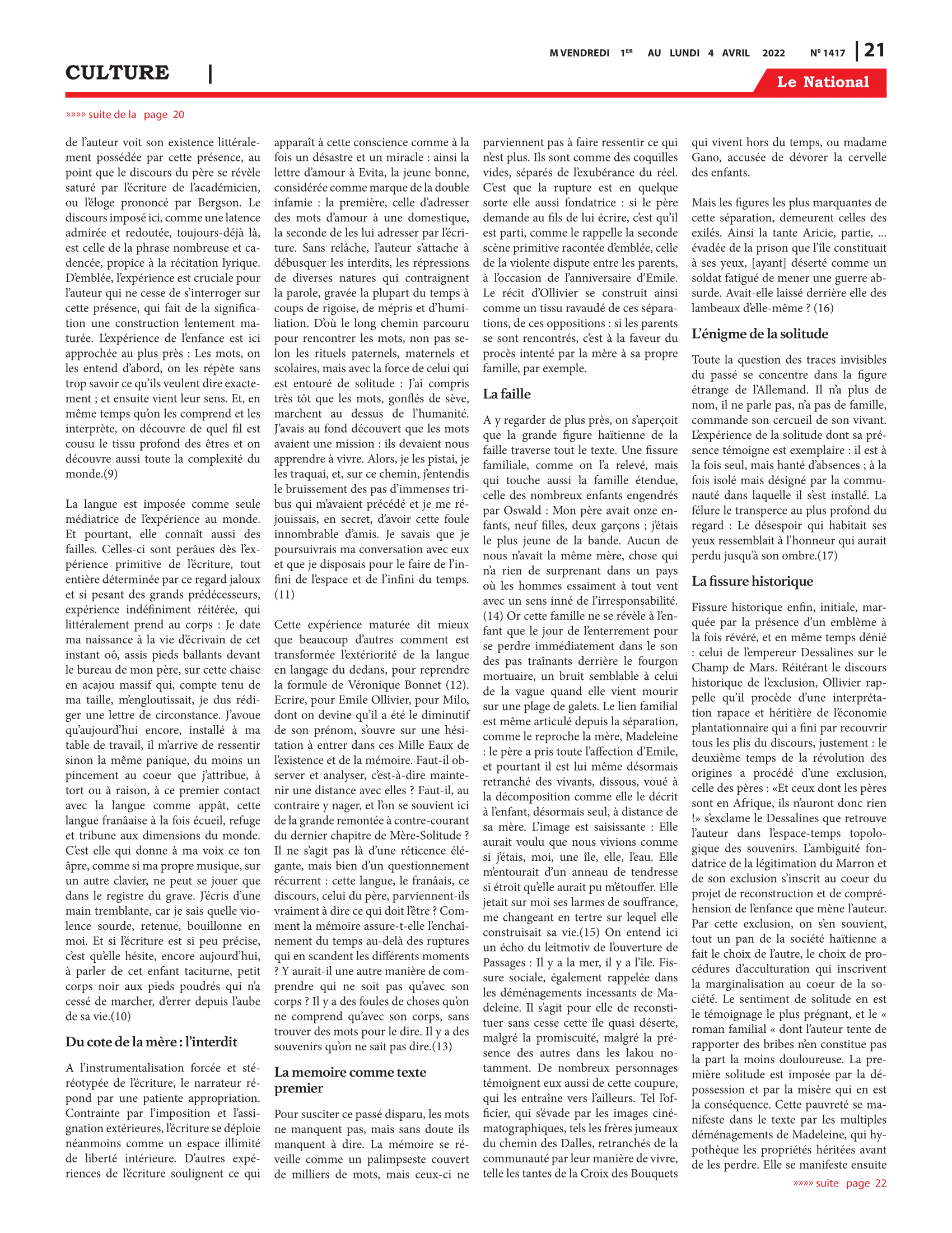 Page 21 de l'édition 1417