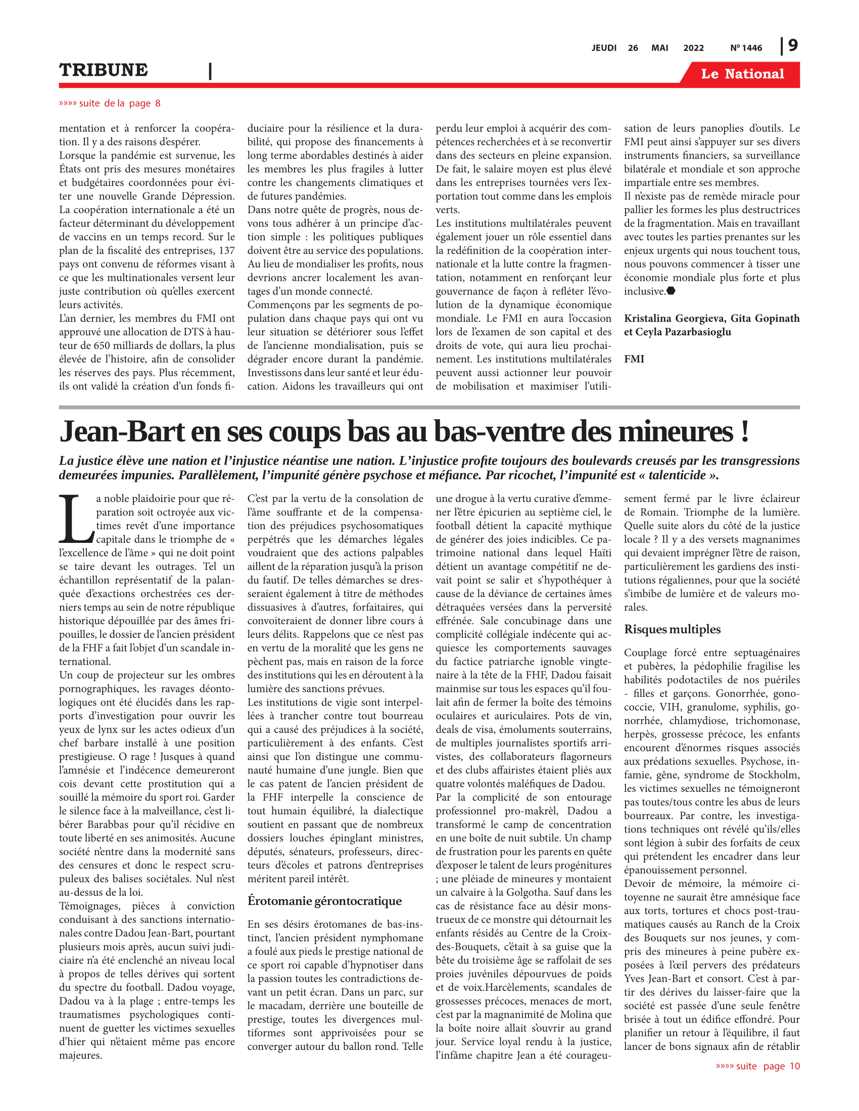 Page 9 de l'édition 1446