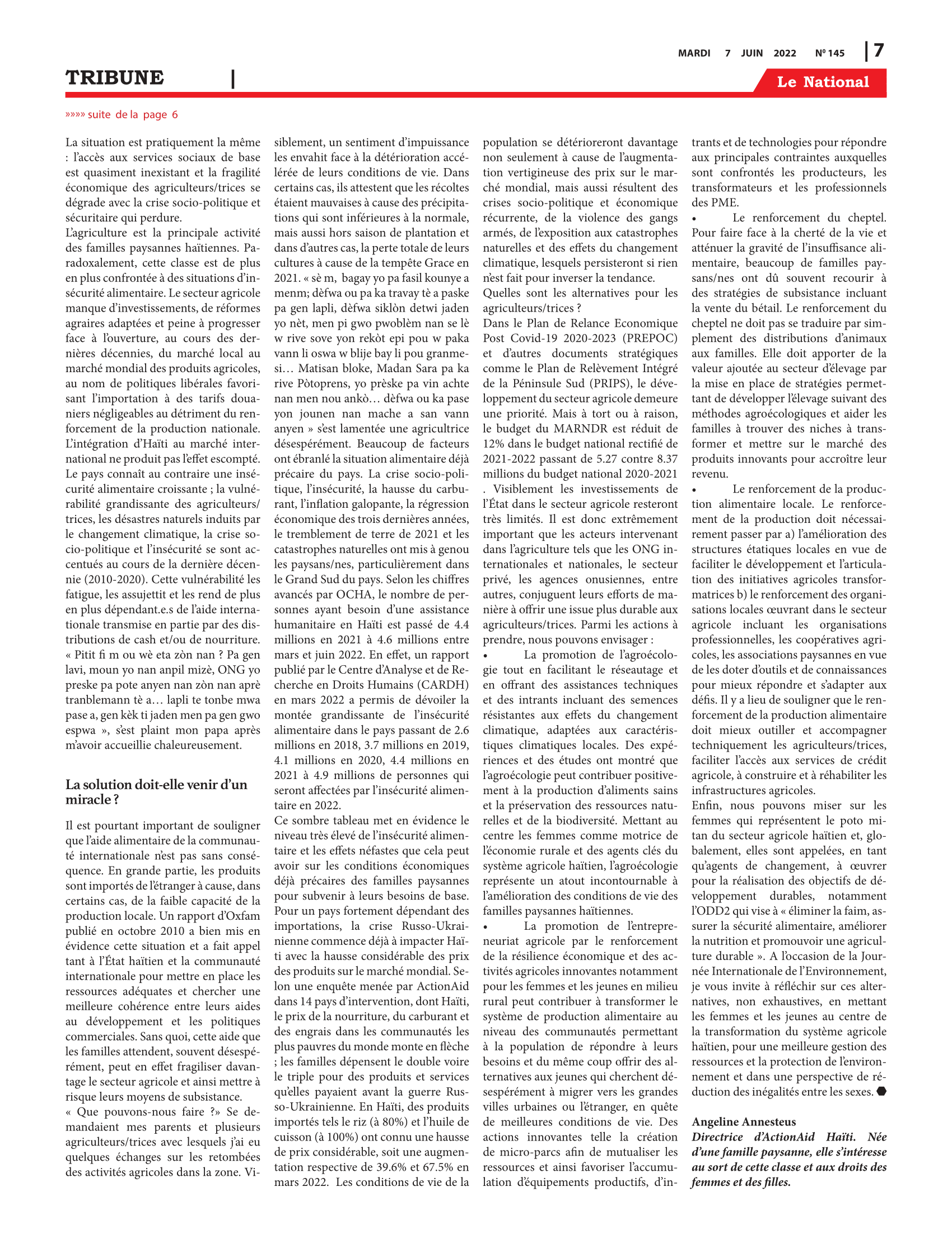 Page 7 de l'édition 1452