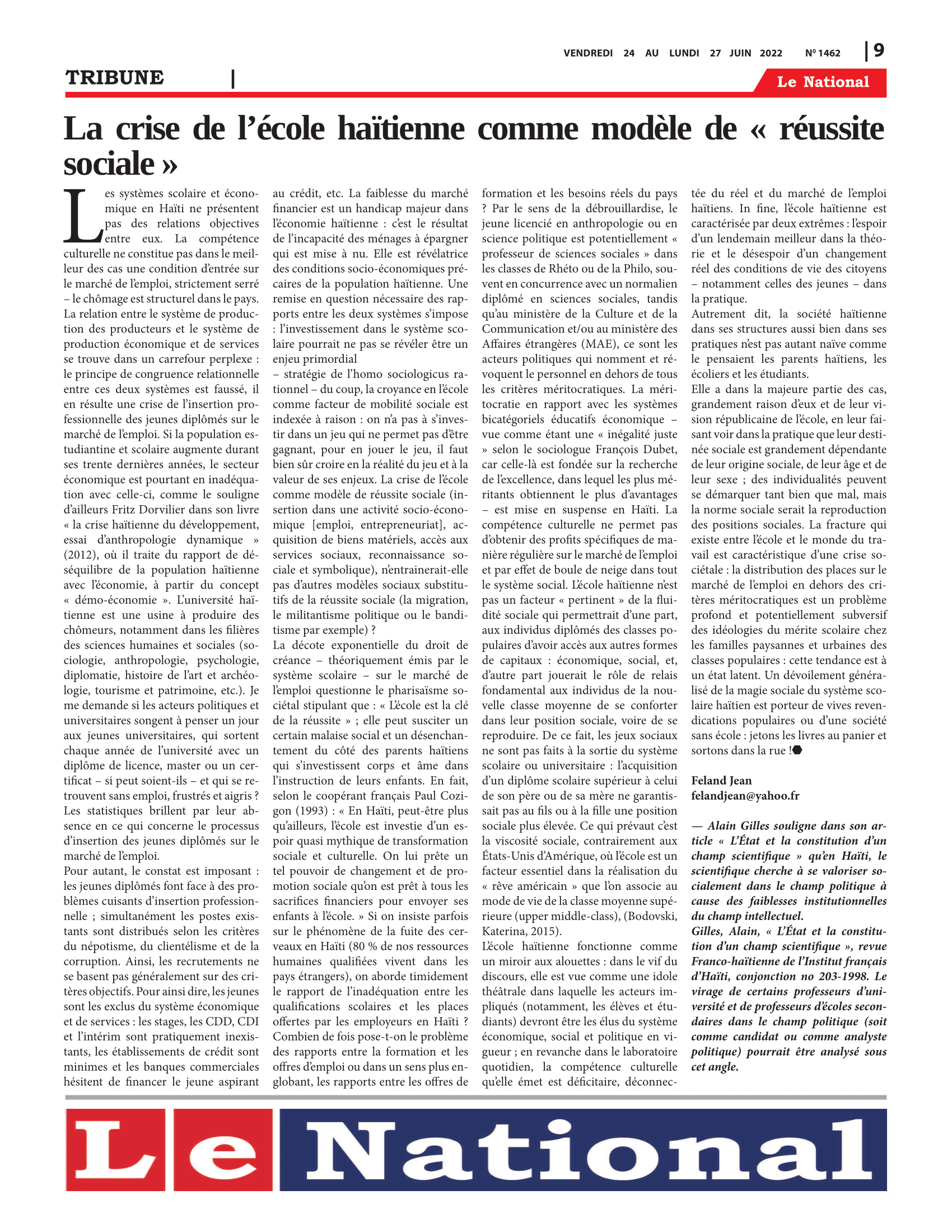 Page 9 de l'édition 1462