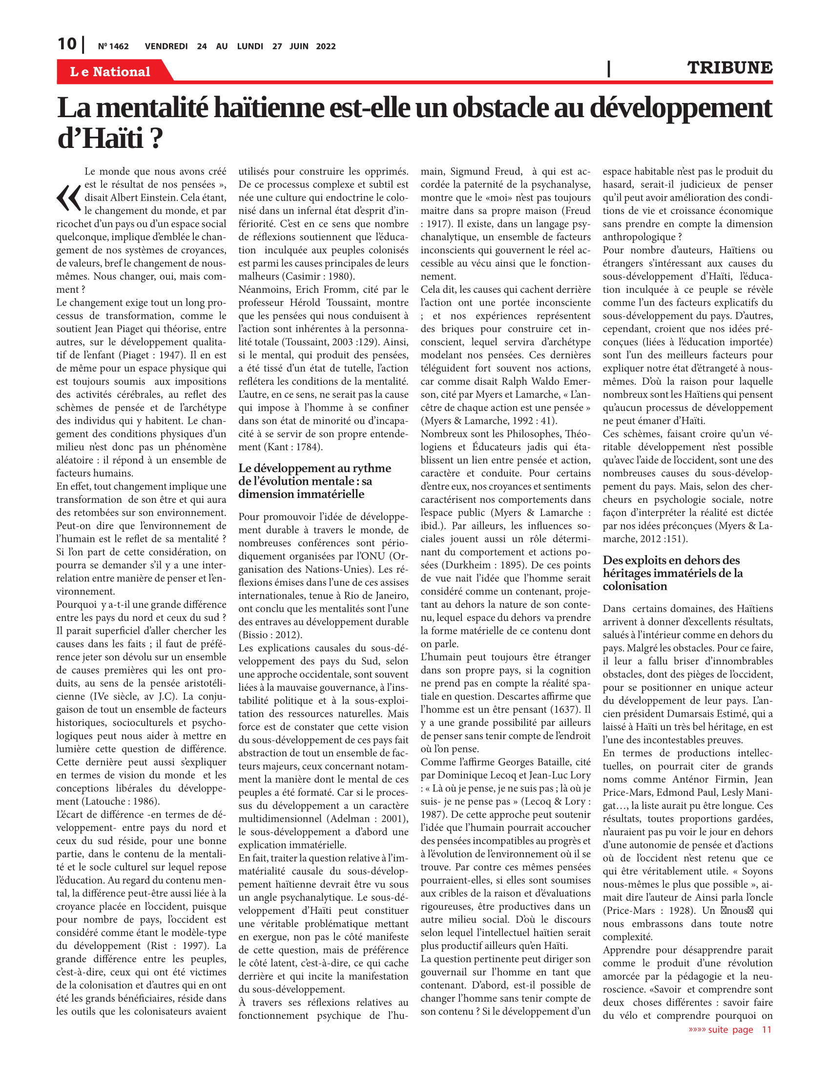 Page 10 de l'édition 1462