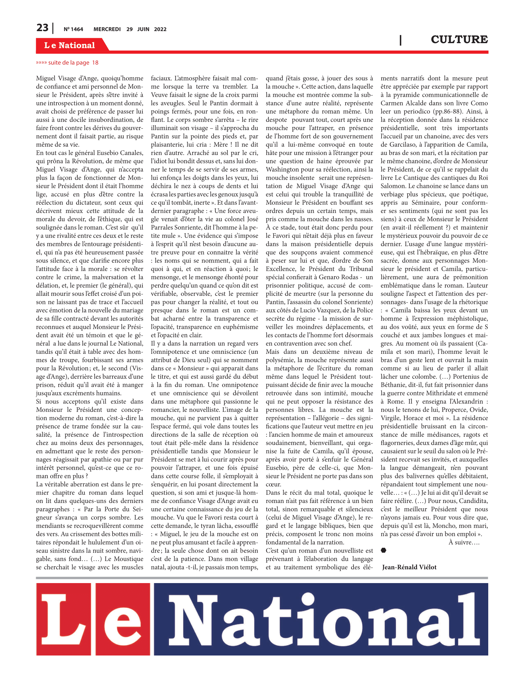 Page 23 de l'édition 1464