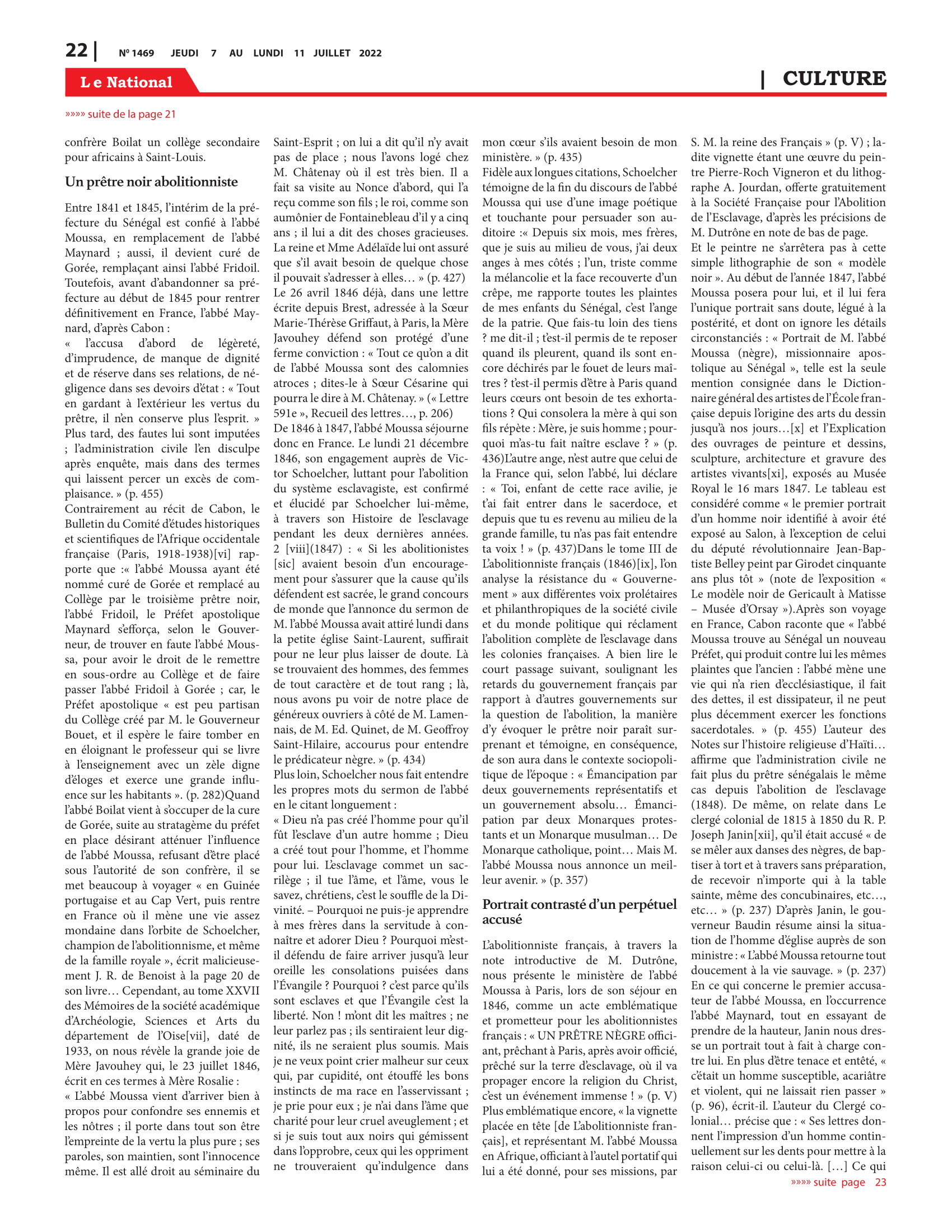 Page 22 de l'édition 1469