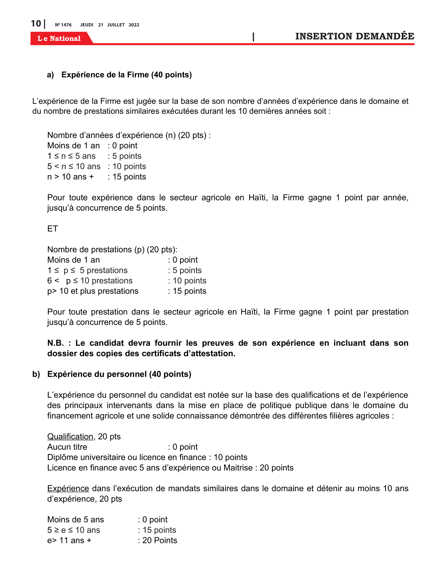 Page 10 de l'édition 1476