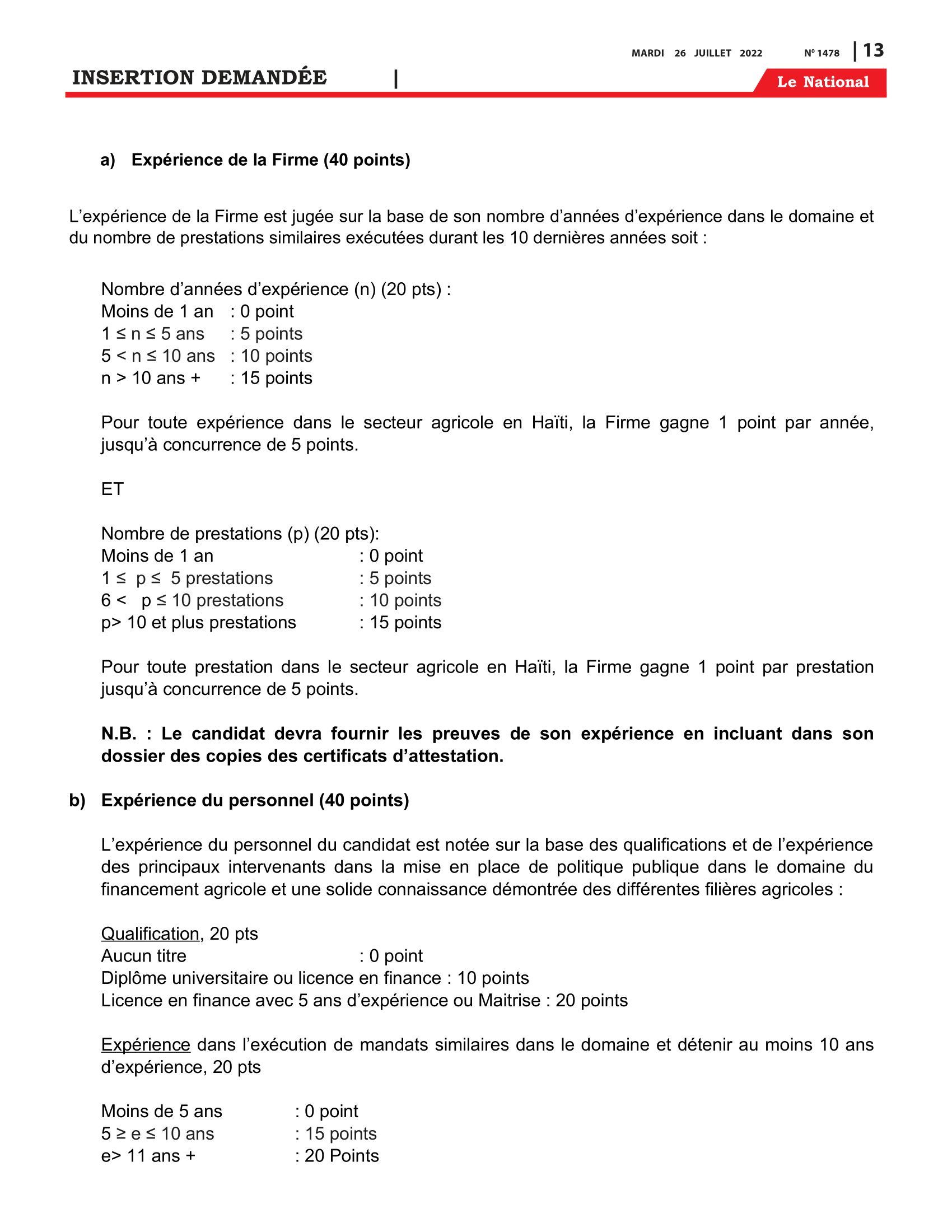 Page 13 de l'édition 1478