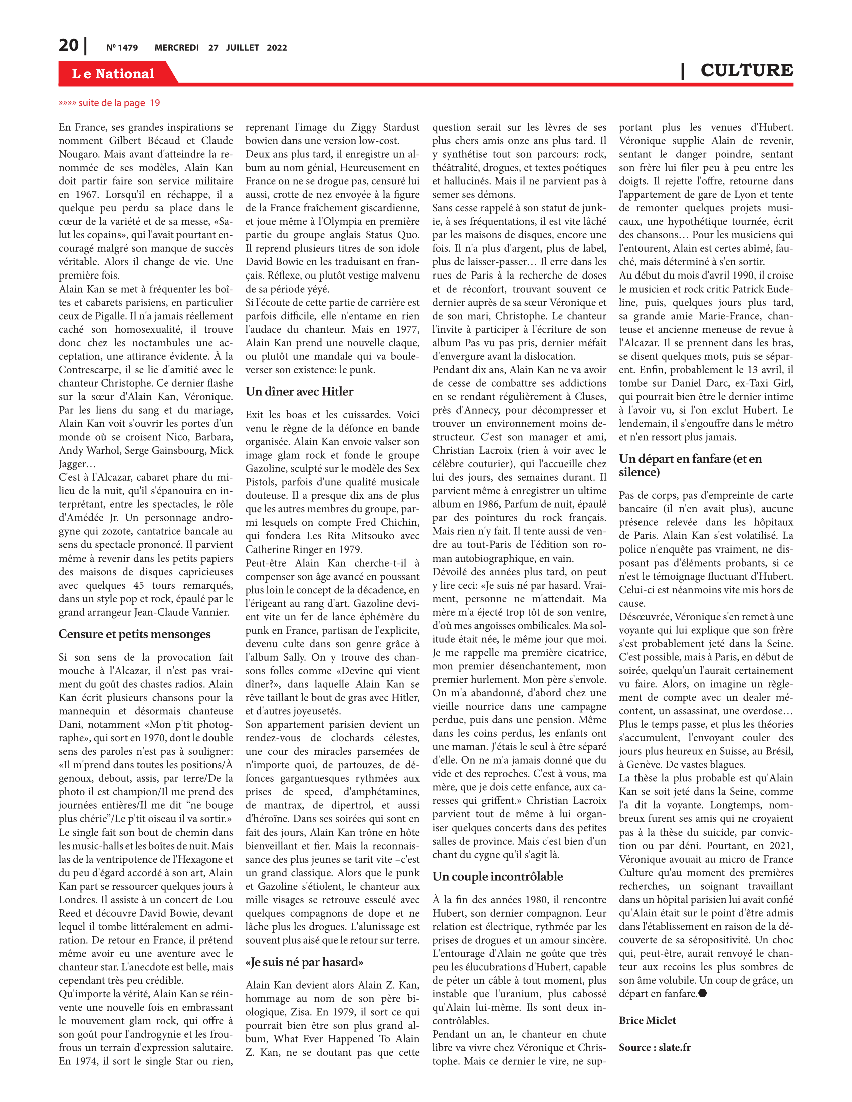 Page 20 de l'édition 1479