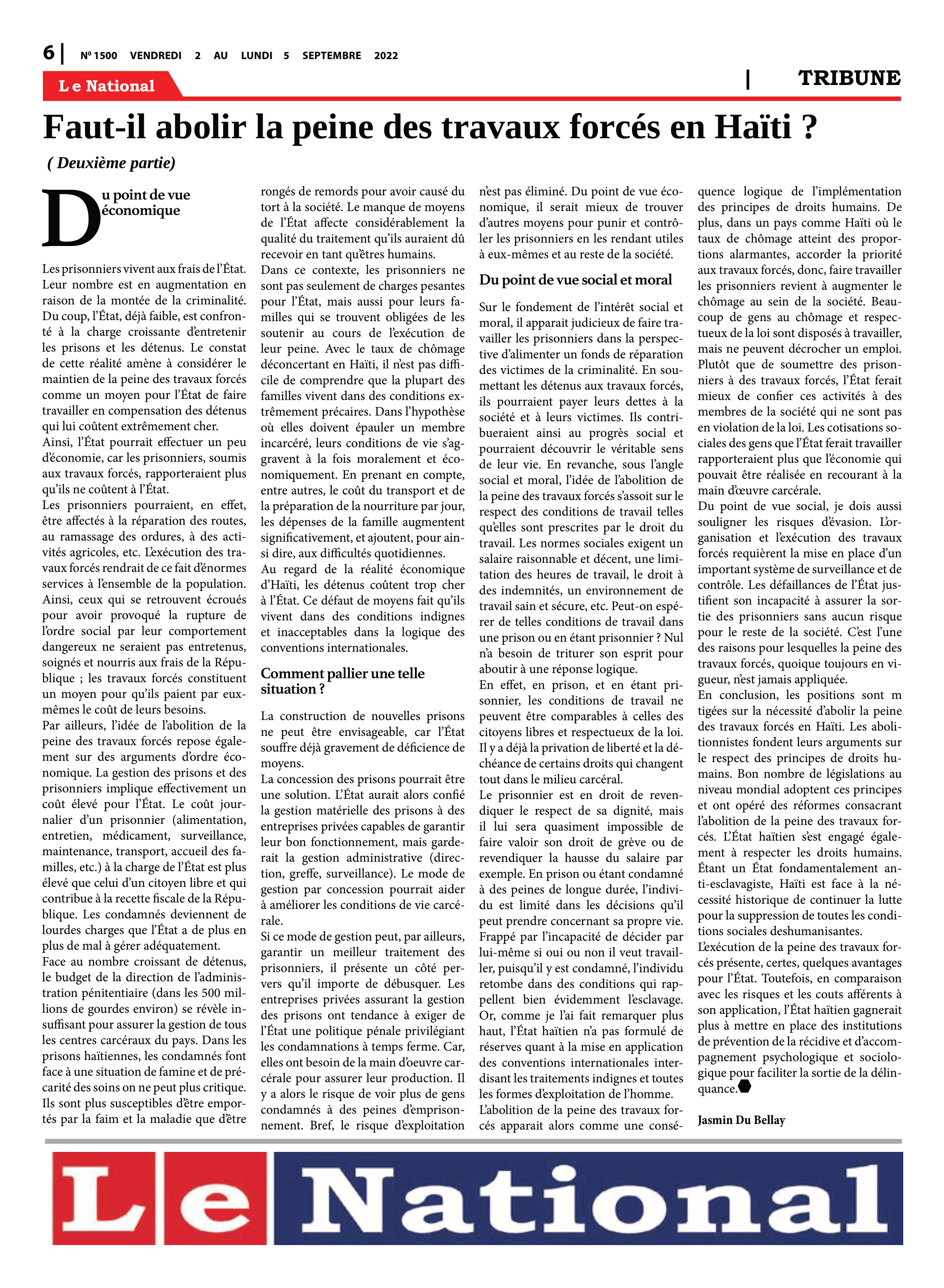 Page 6 de l'édition 1500