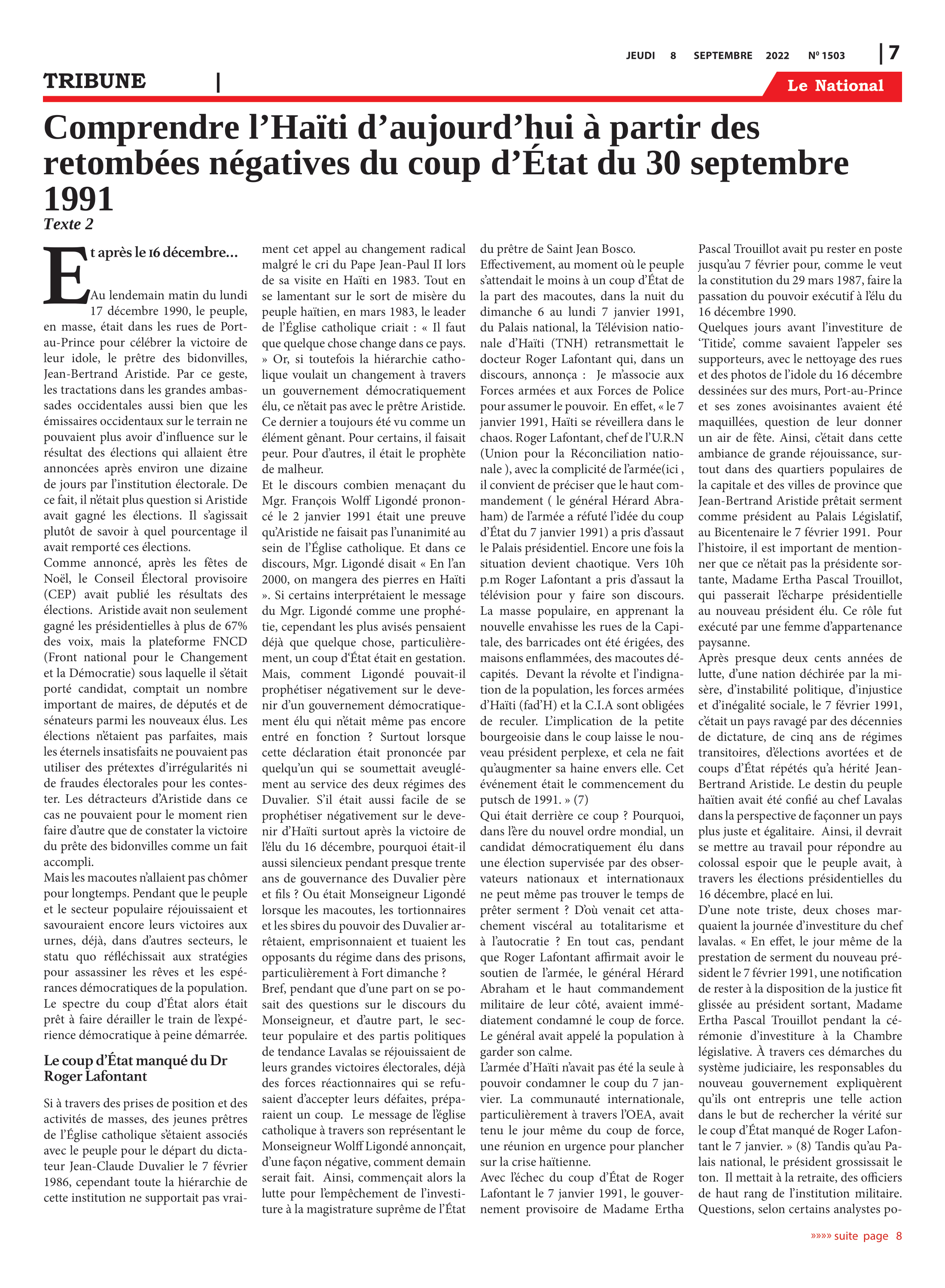 Page 7 de l'édition 1503