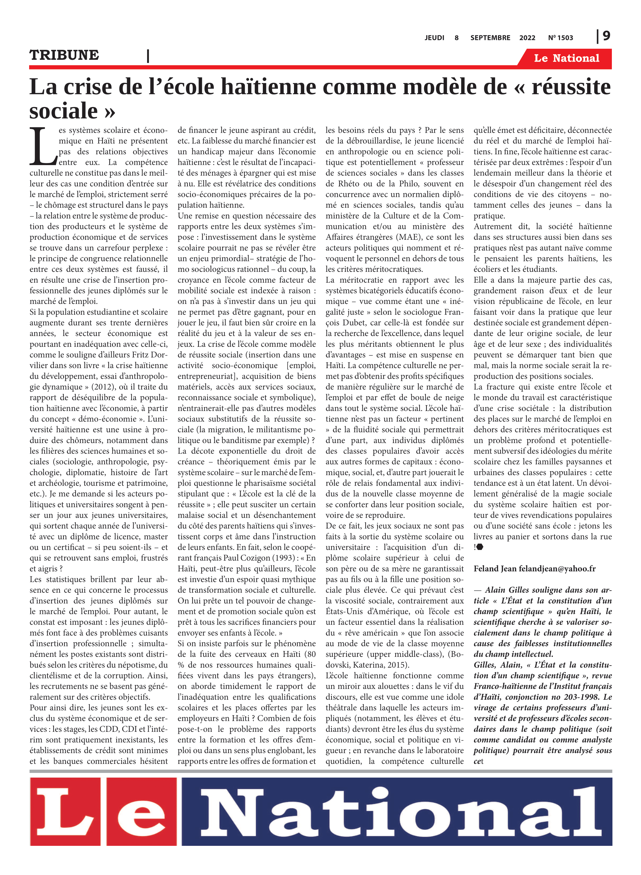 Page 9 de l'édition 1503