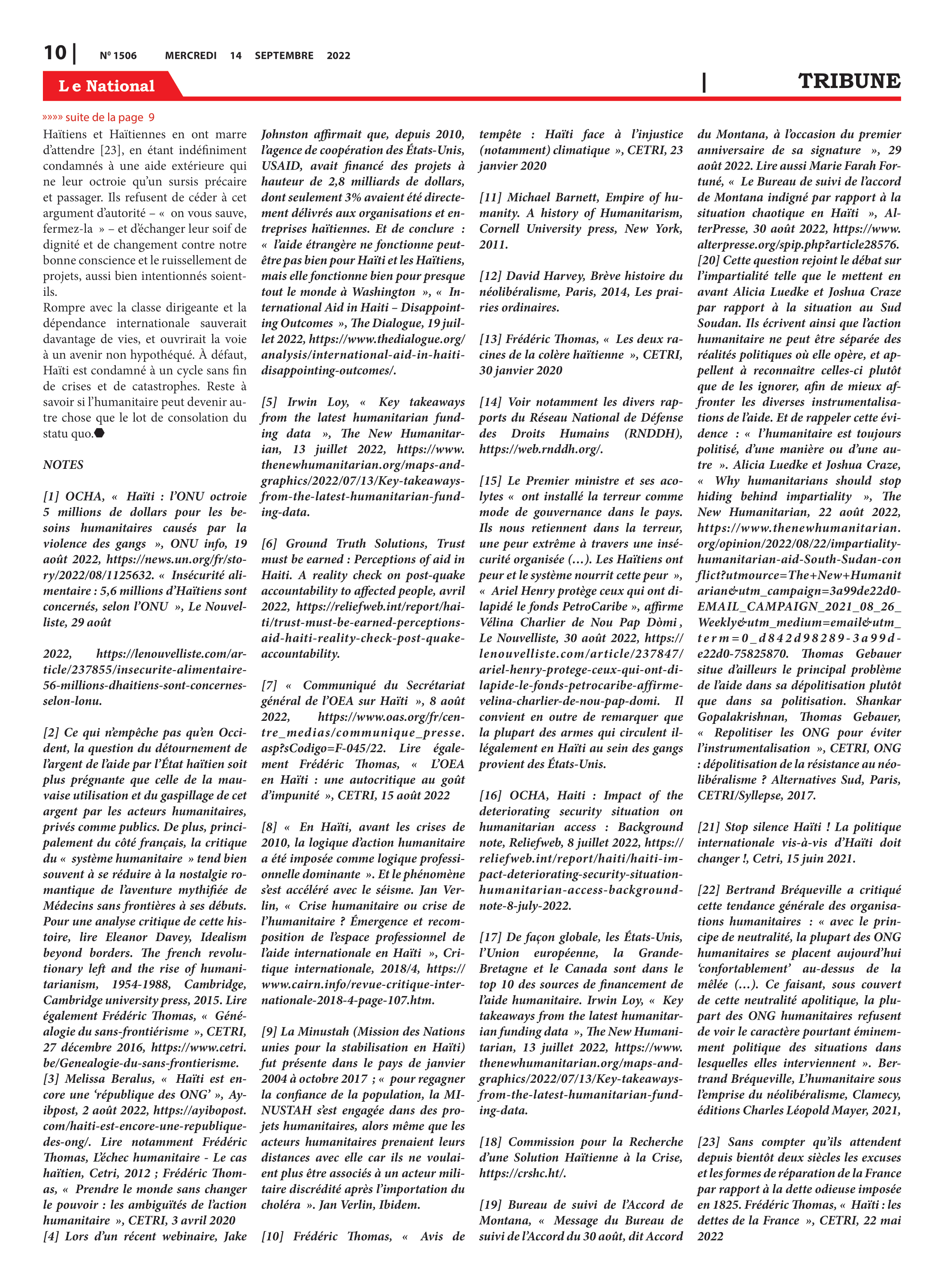 Page 10 de l'édition 1506