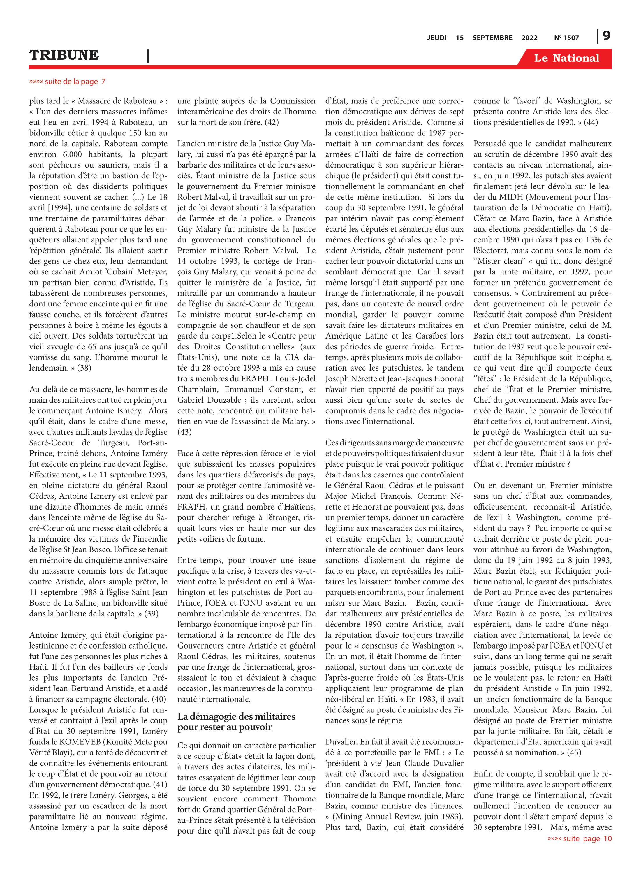Page 9 de l'édition 1507