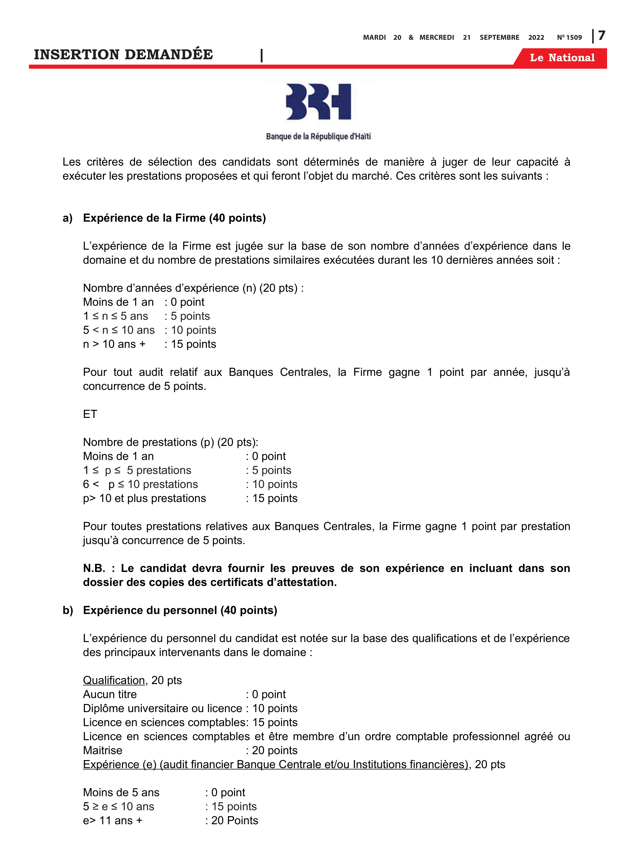 Page 7 de l'édition 1509