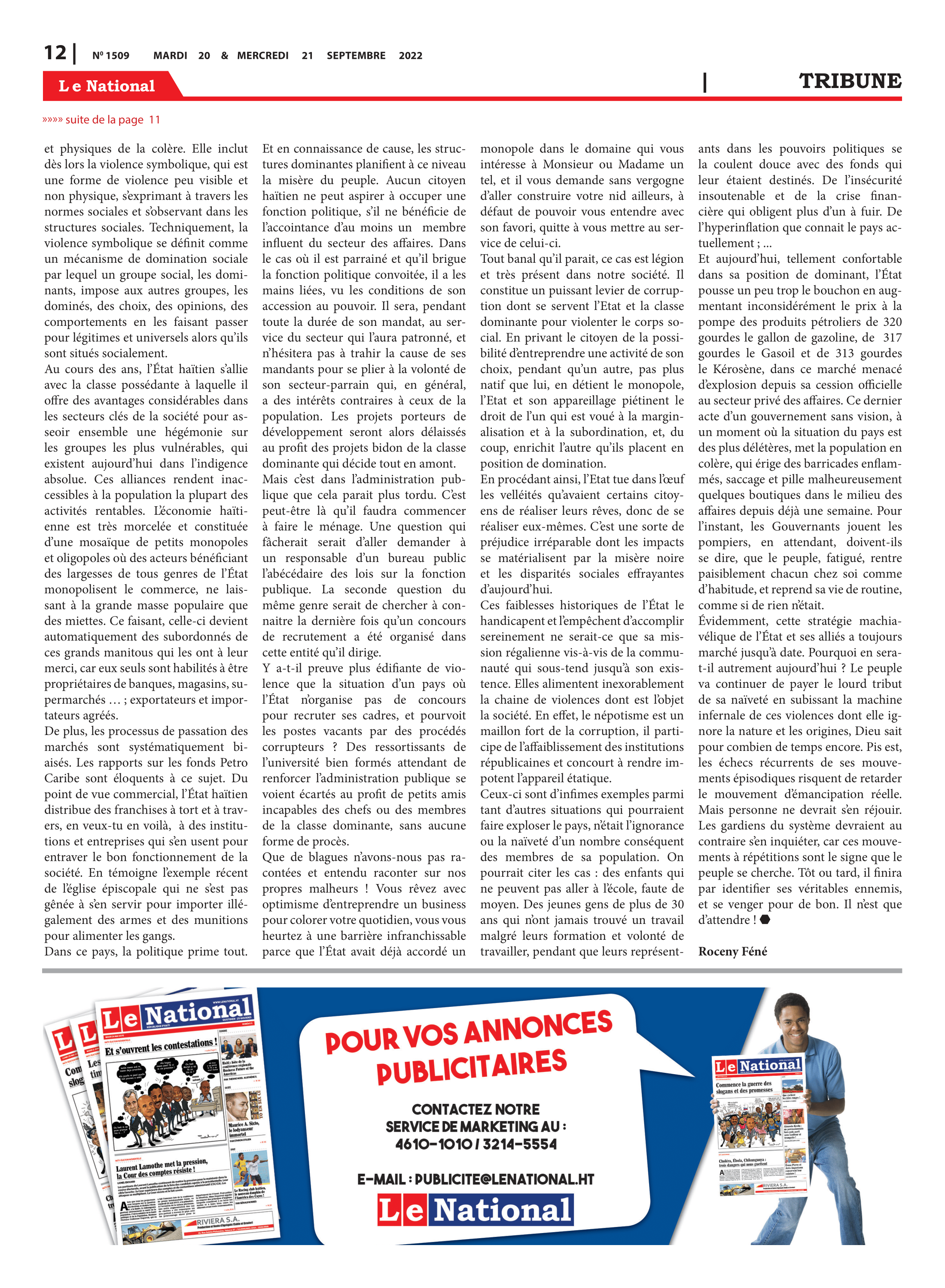 Page 12 de l'édition 1509
