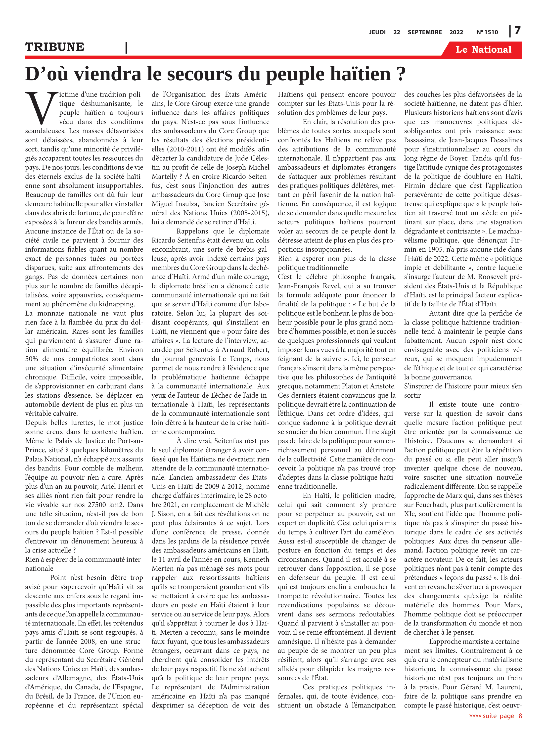 Page 7 de l'édition 1510