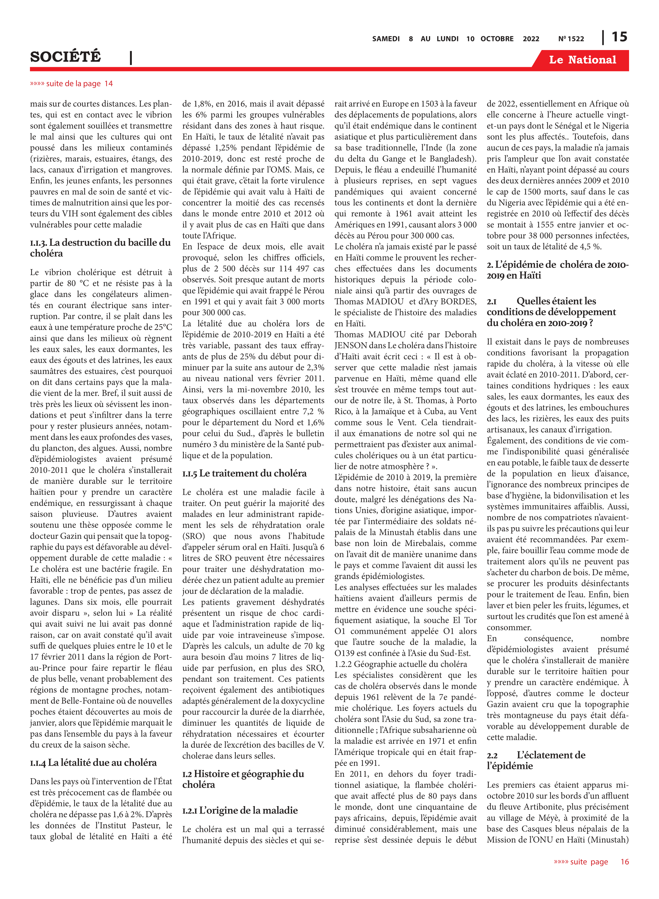 Page 15 de l'édition 1522