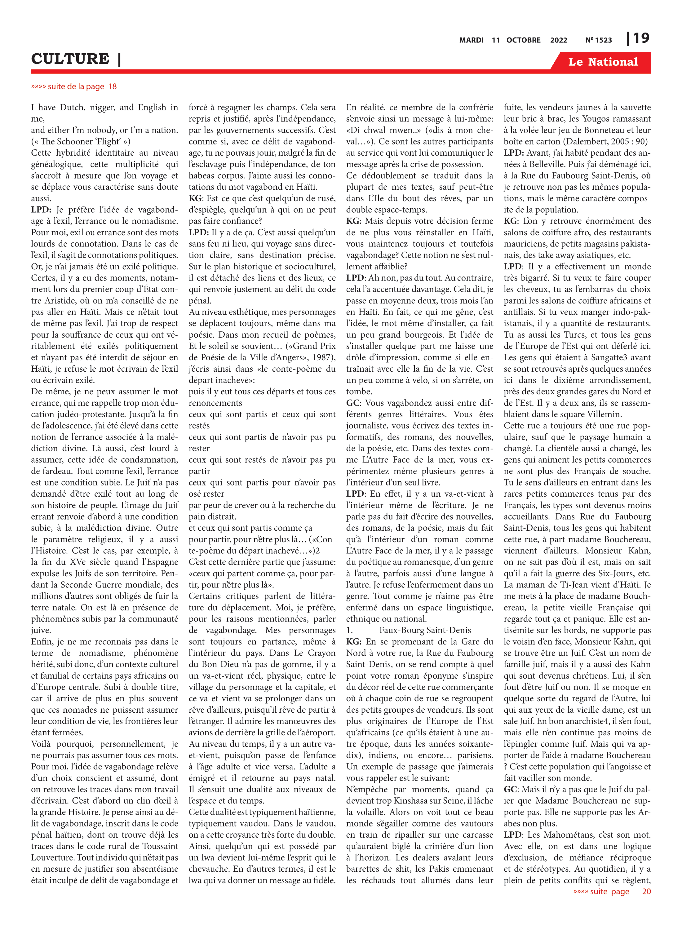 Page 19 de l'édition 1523