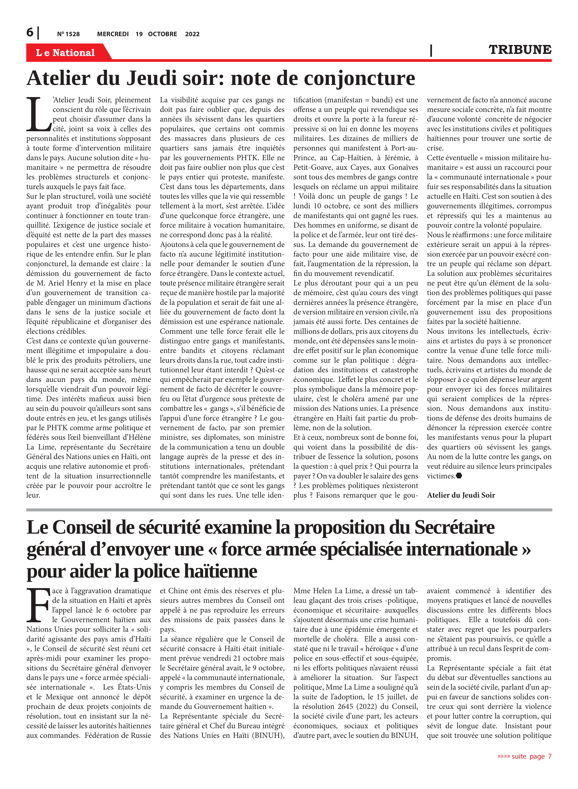 Page 6 de l'édition 1528