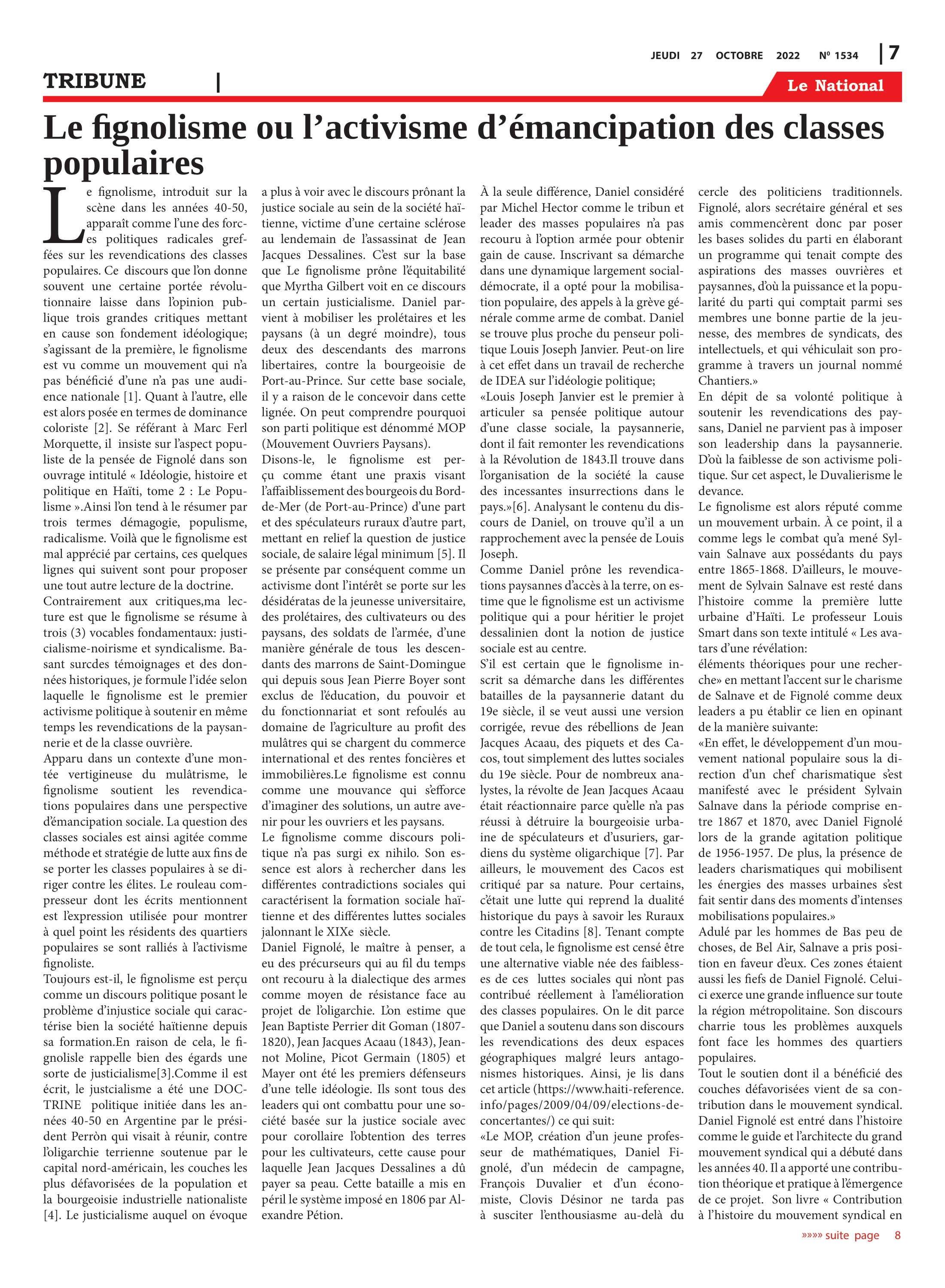 Page 7 de l'édition 1534