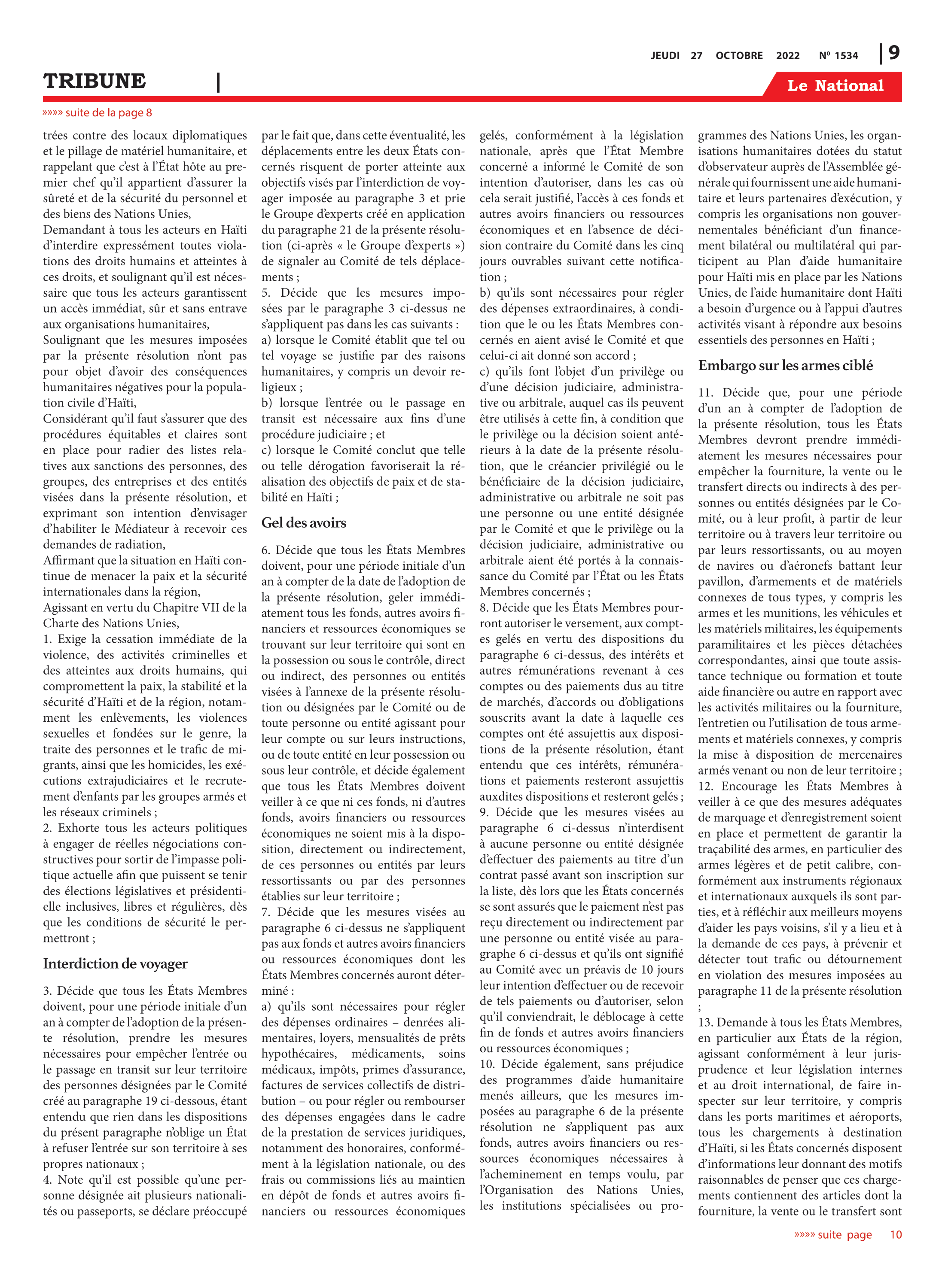 Page 9 de l'édition 1534
