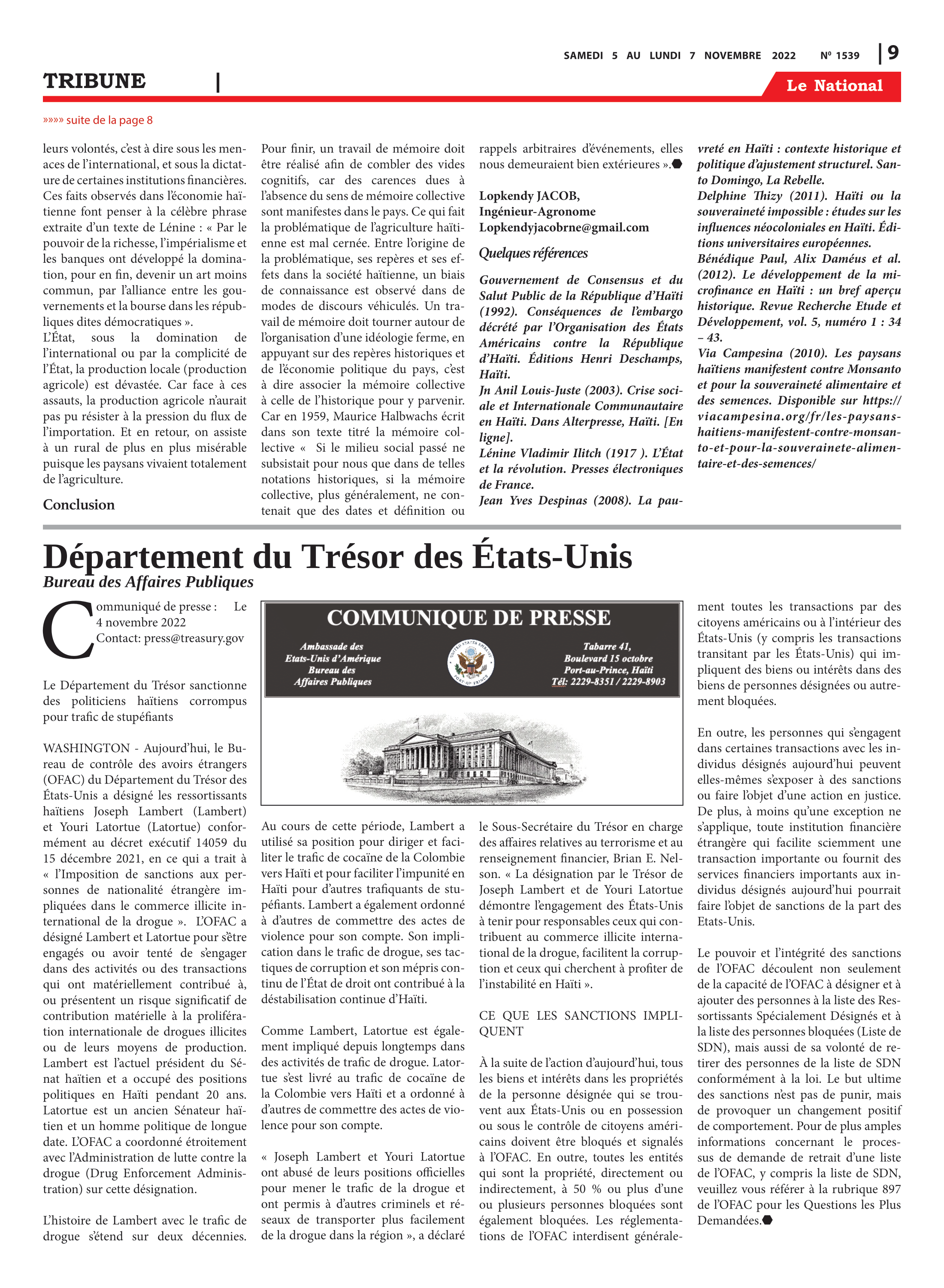 Page 9 de l'édition 1539