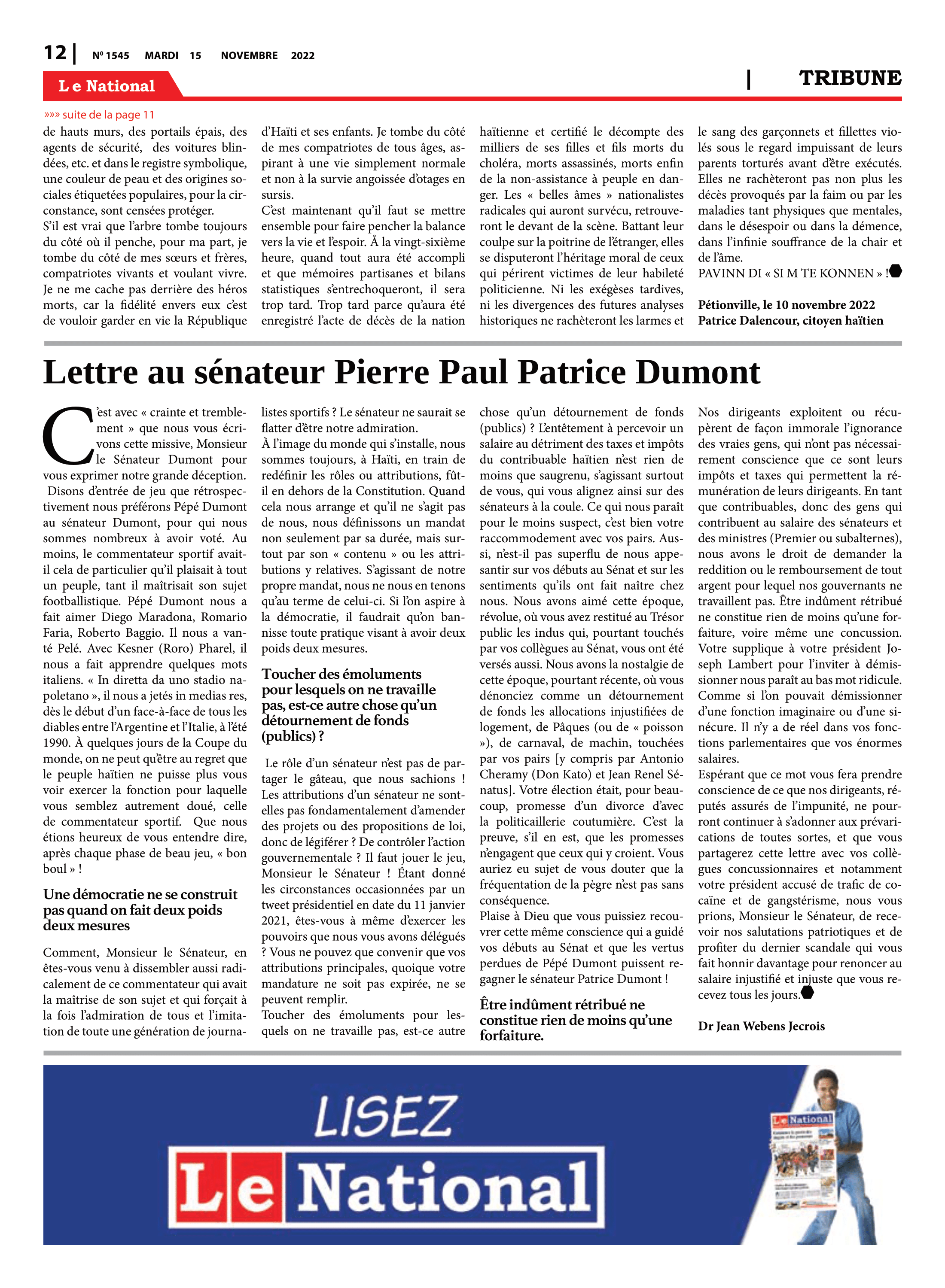 Page 12 de l'édition 1545