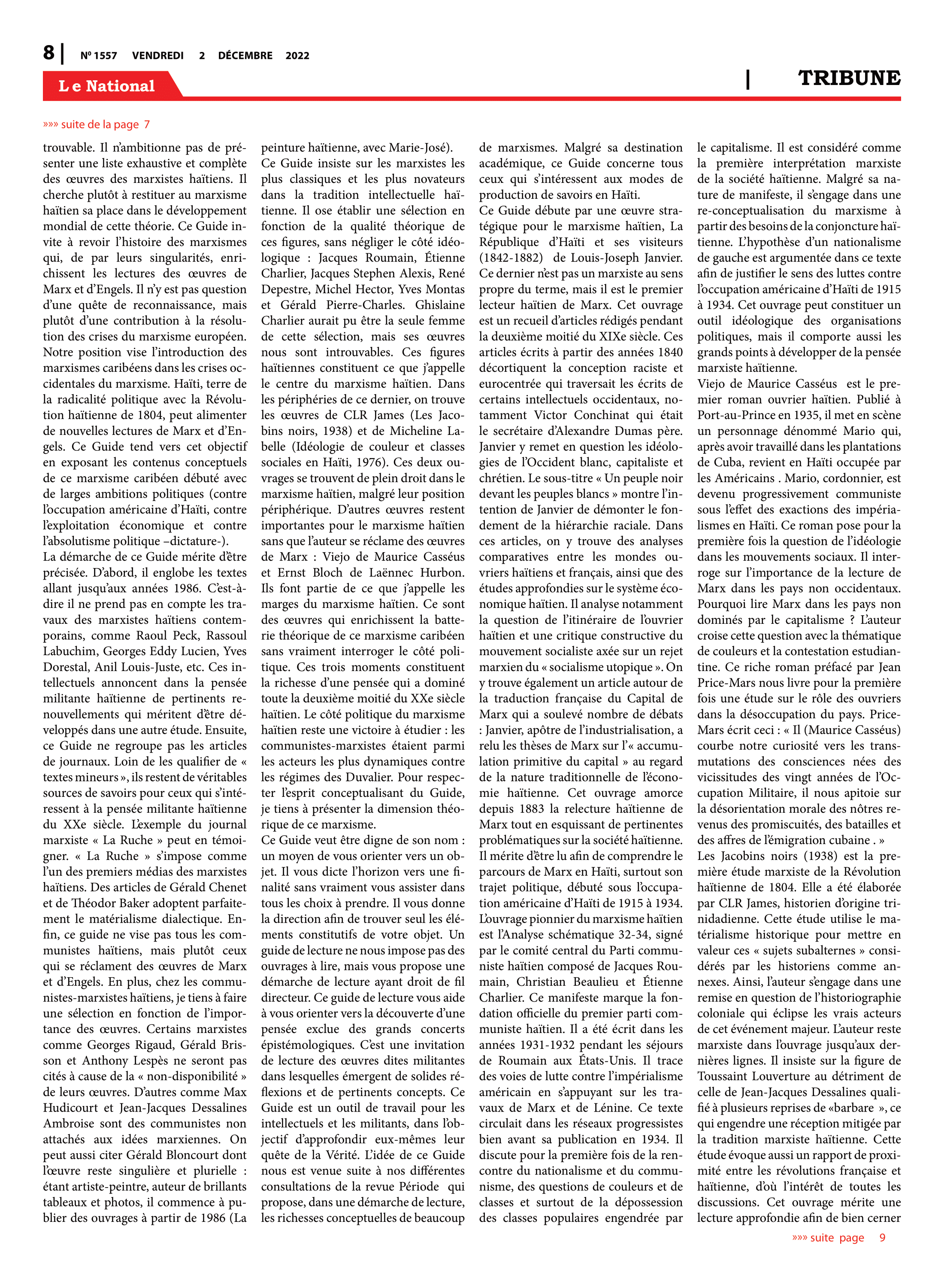 Page 8 de l'édition 1557