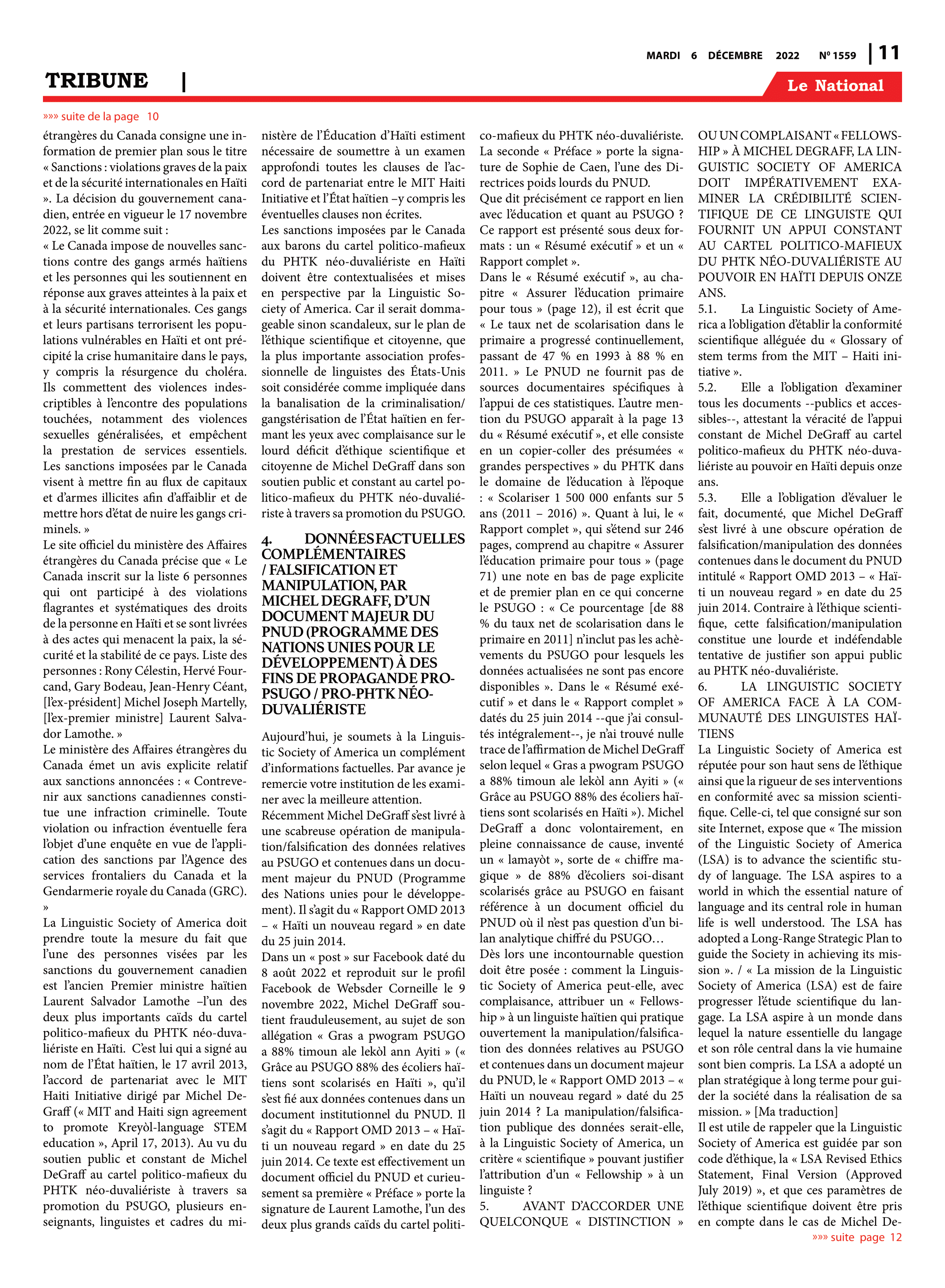 Page 11 de l'édition 1559