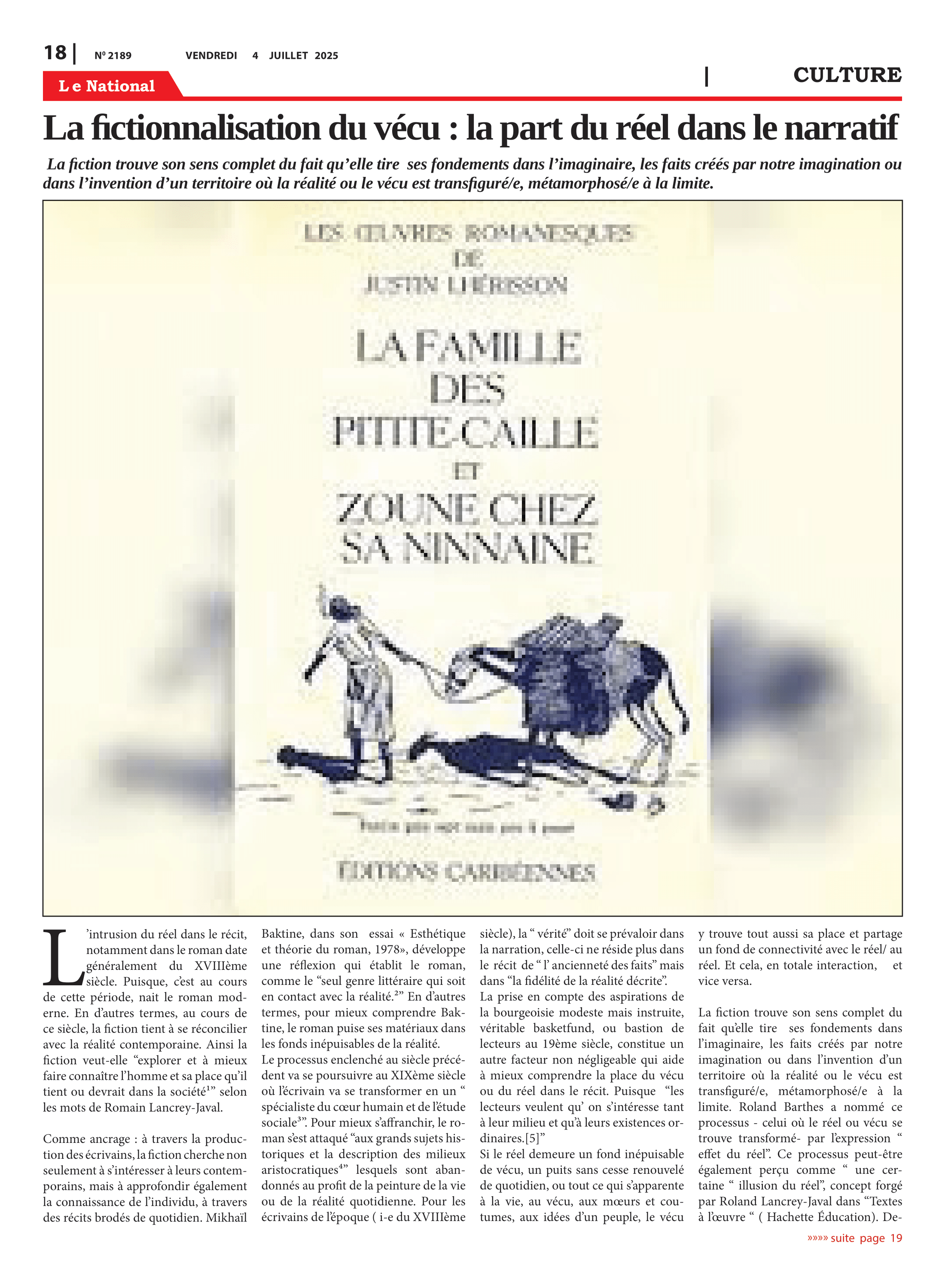 Page 18 de l'édition 2189