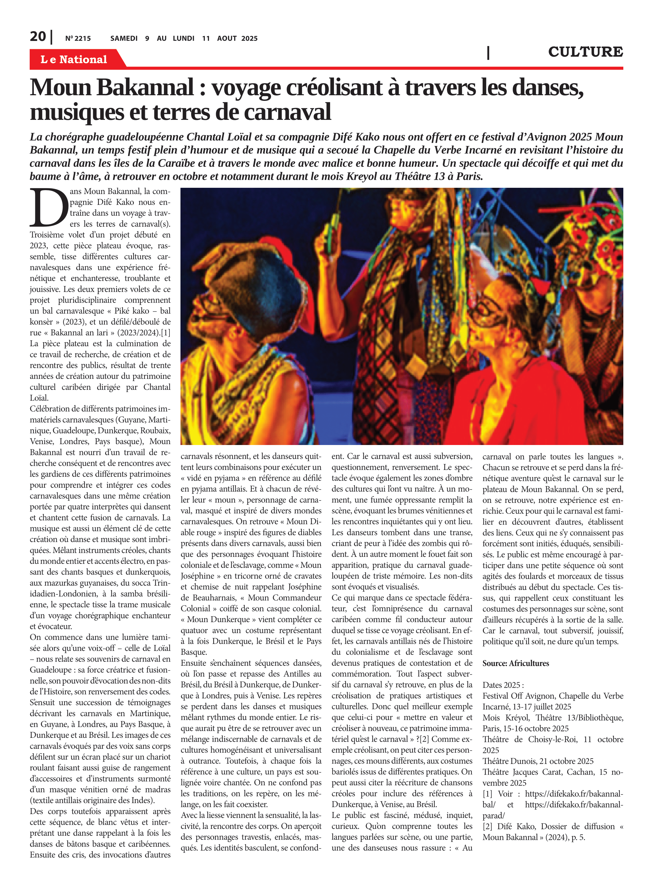 Page 20 de l'édition 2215