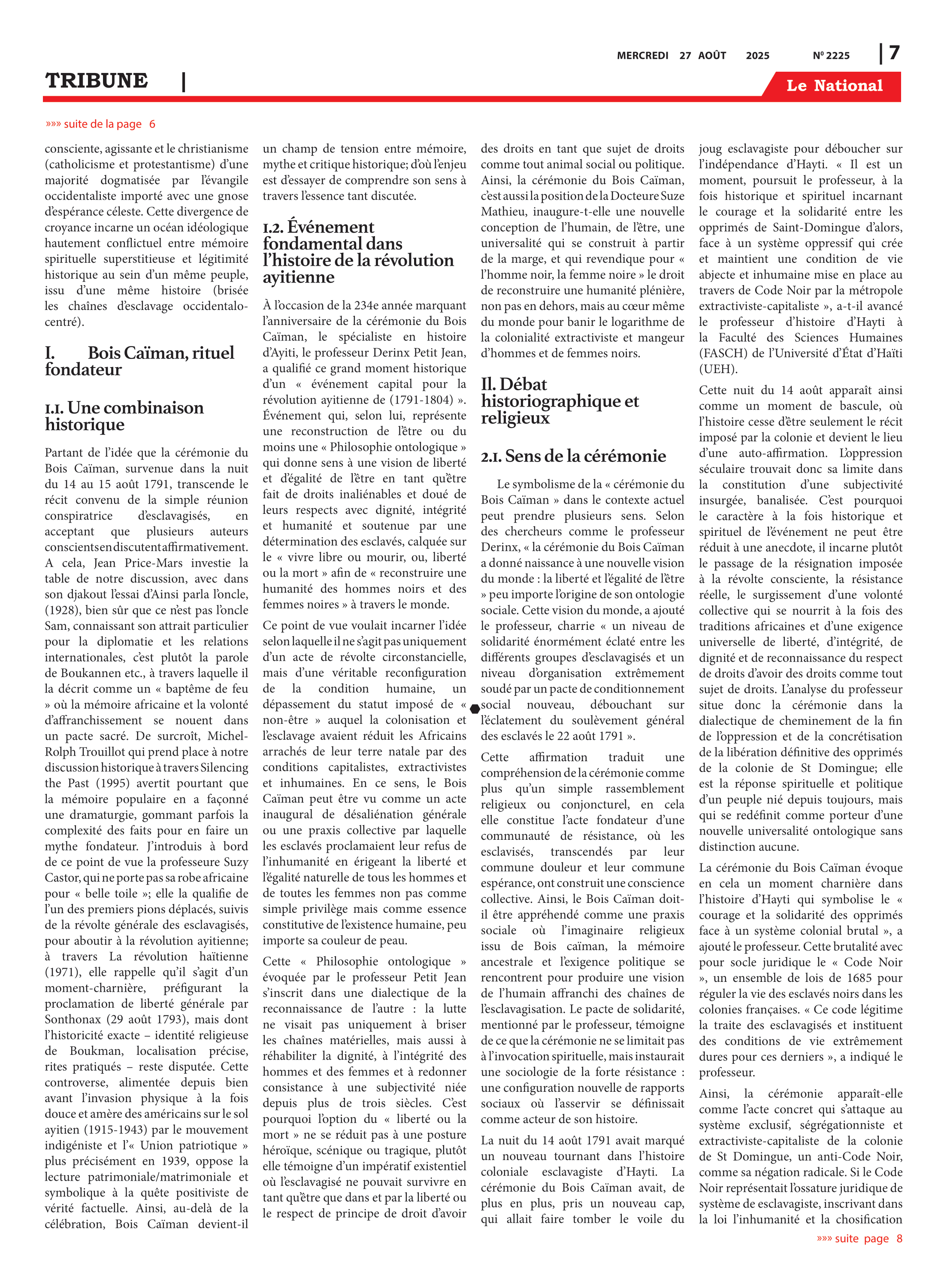 Page 7 de l'édition 2225