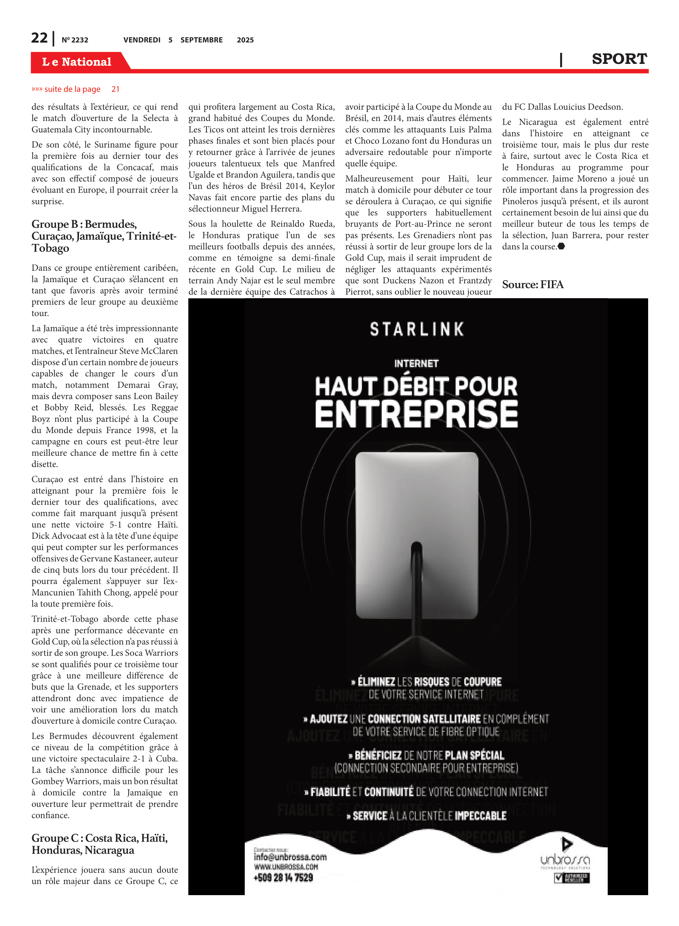 Page 22 de l'édition 2232