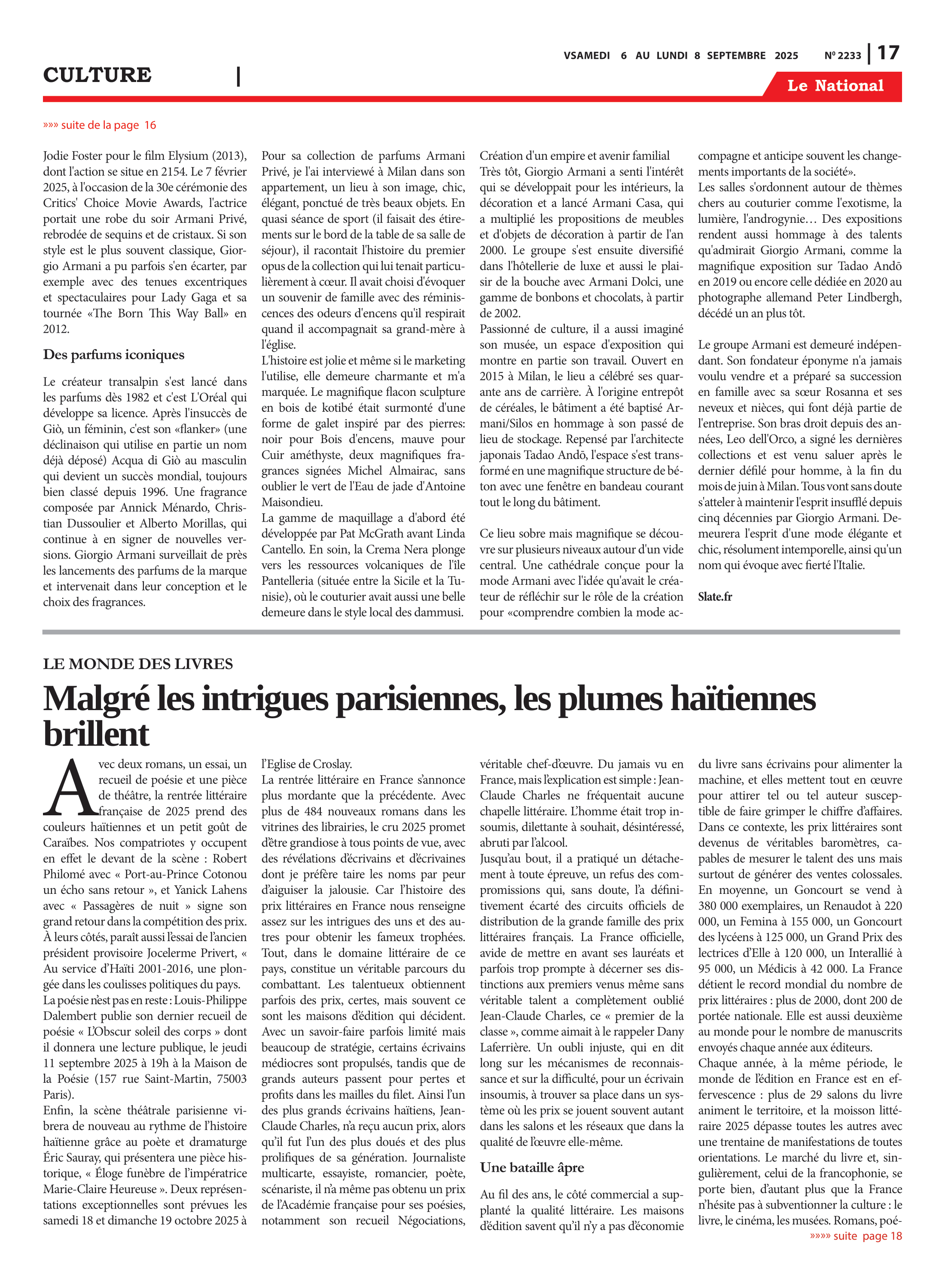 Page 17 de l'édition 2233