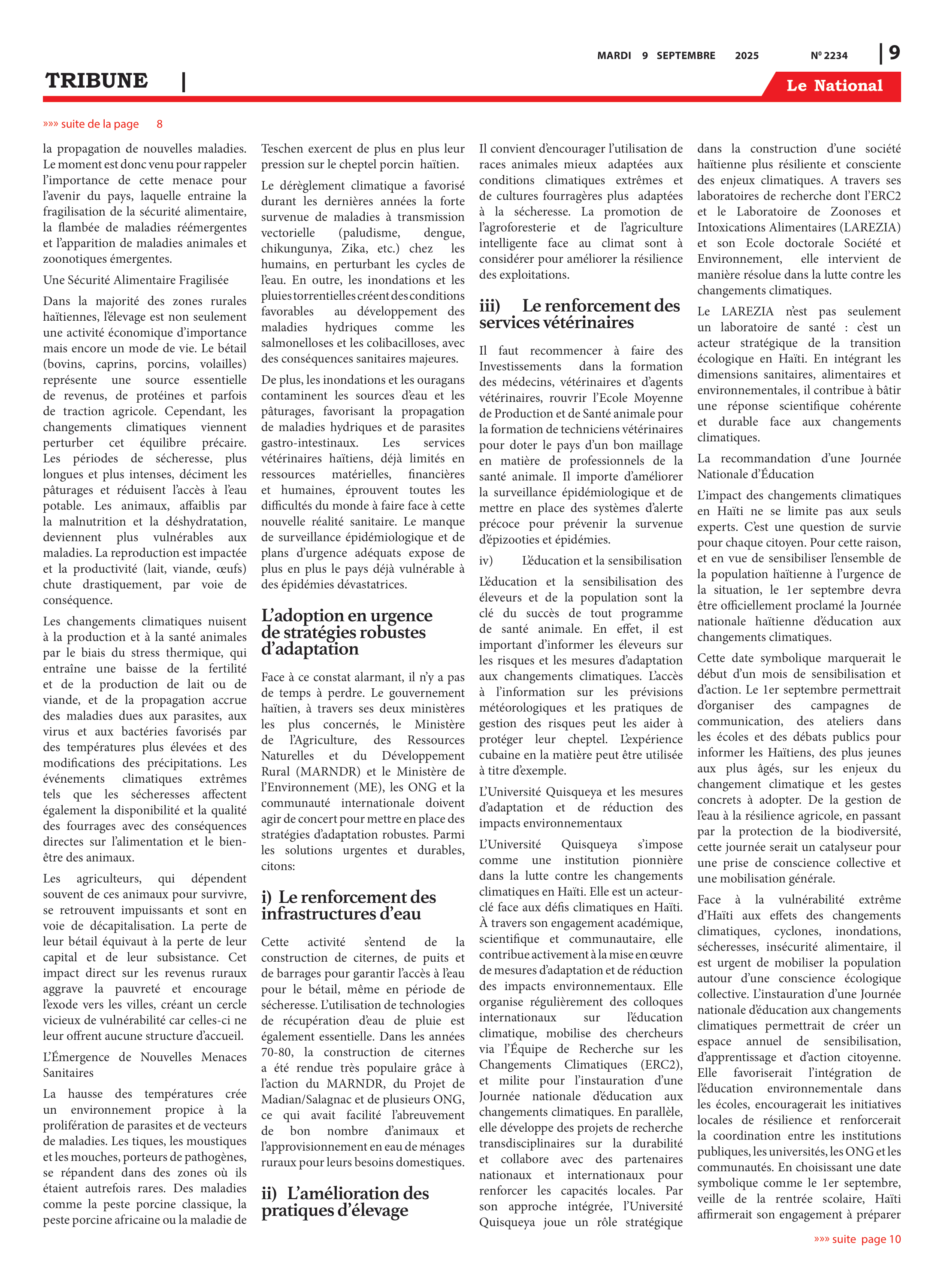 Page 9 de l'édition 2234