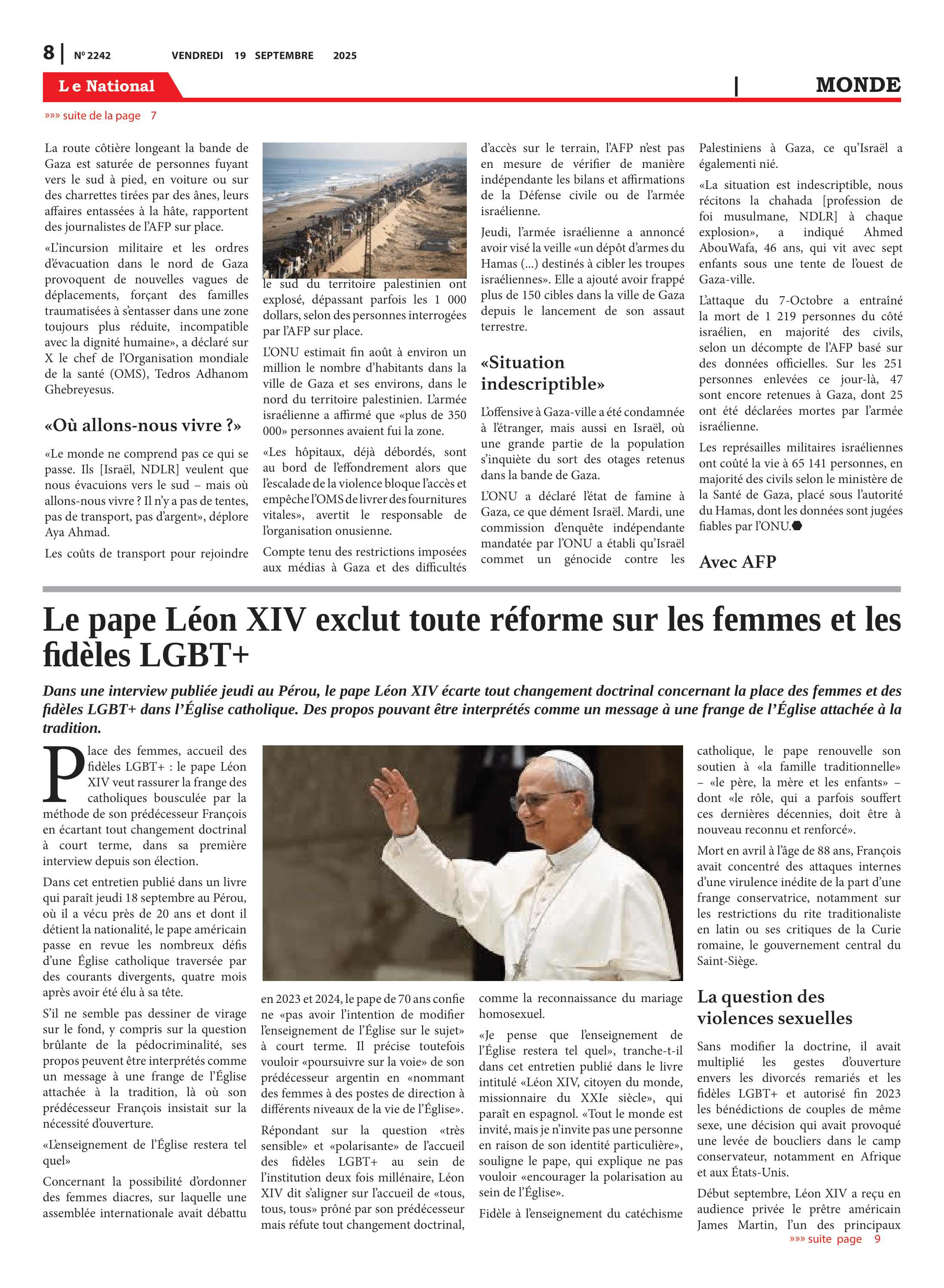 Page 8 de l'édition 2242