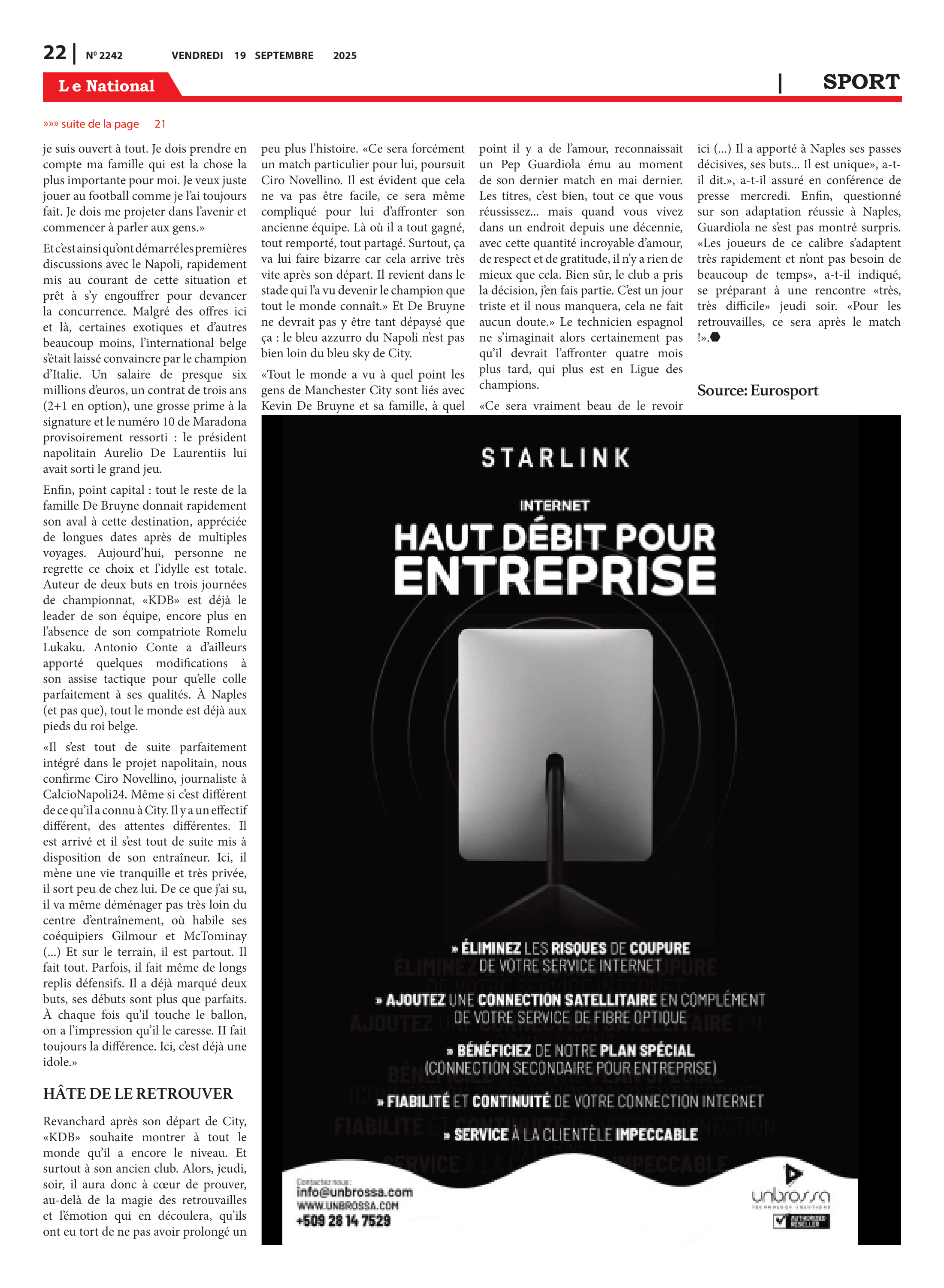 Page 22 de l'édition 2242