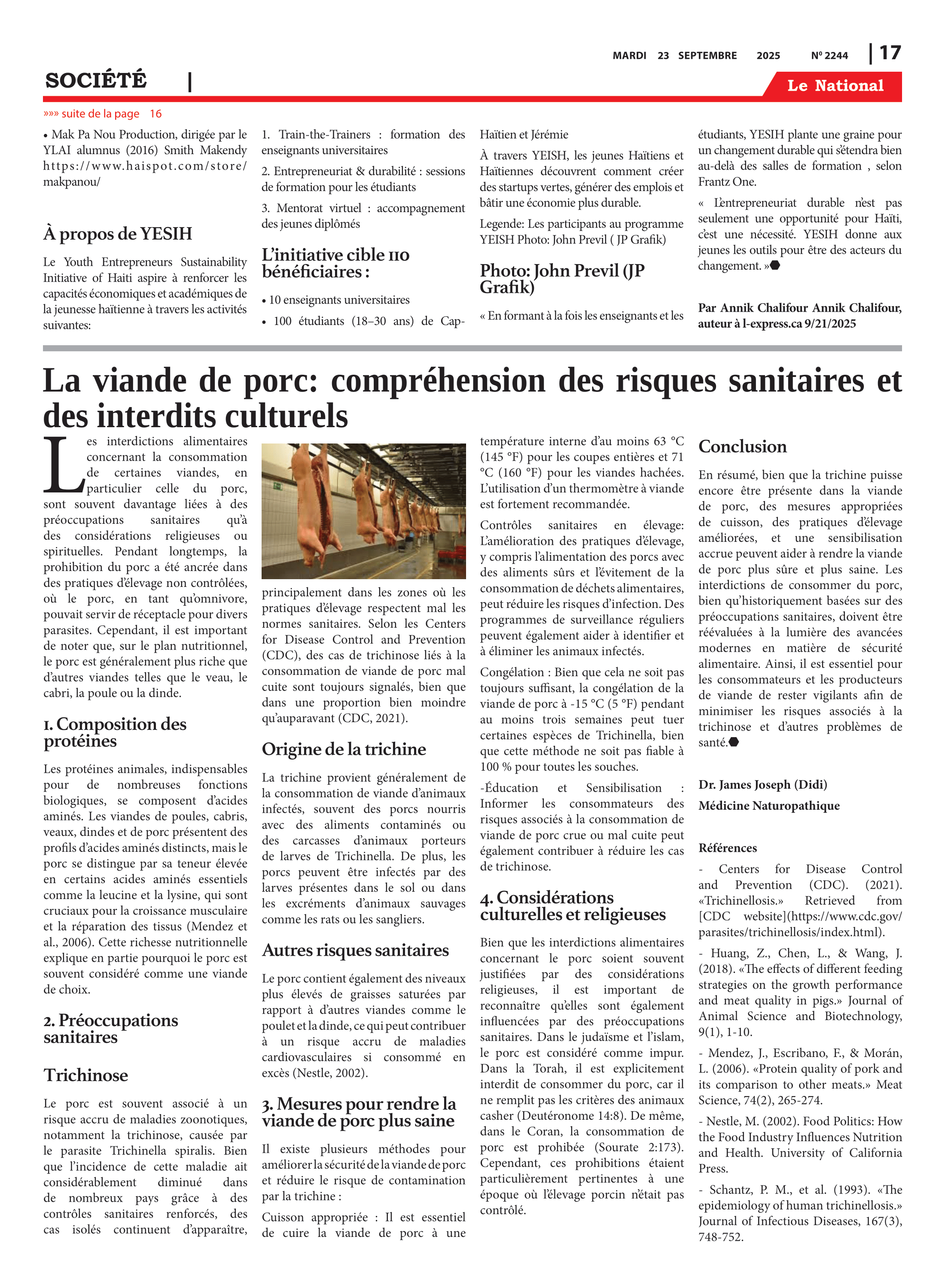 Page 17 de l'édition 2244
