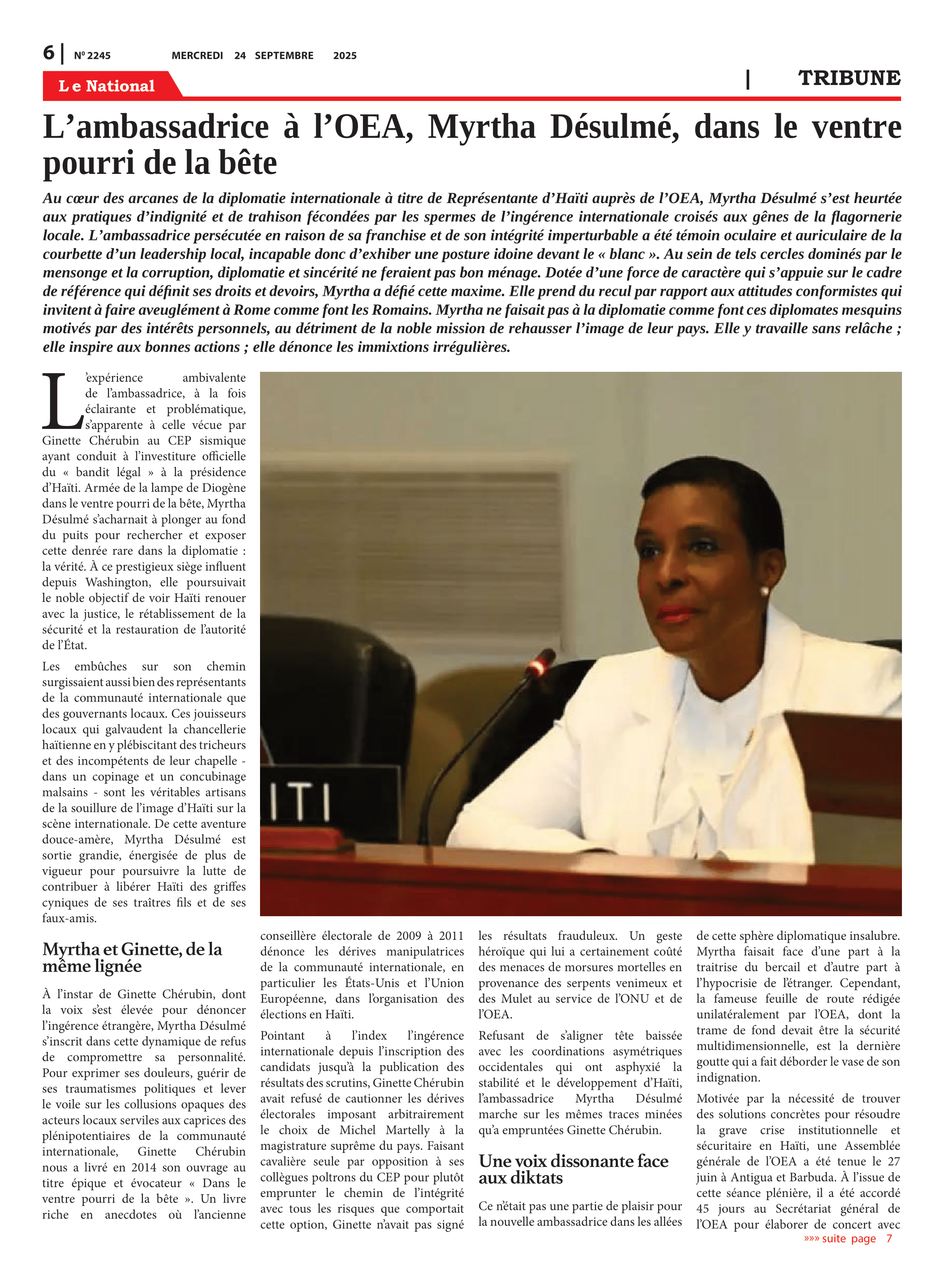 Page 6 de l'édition 2245