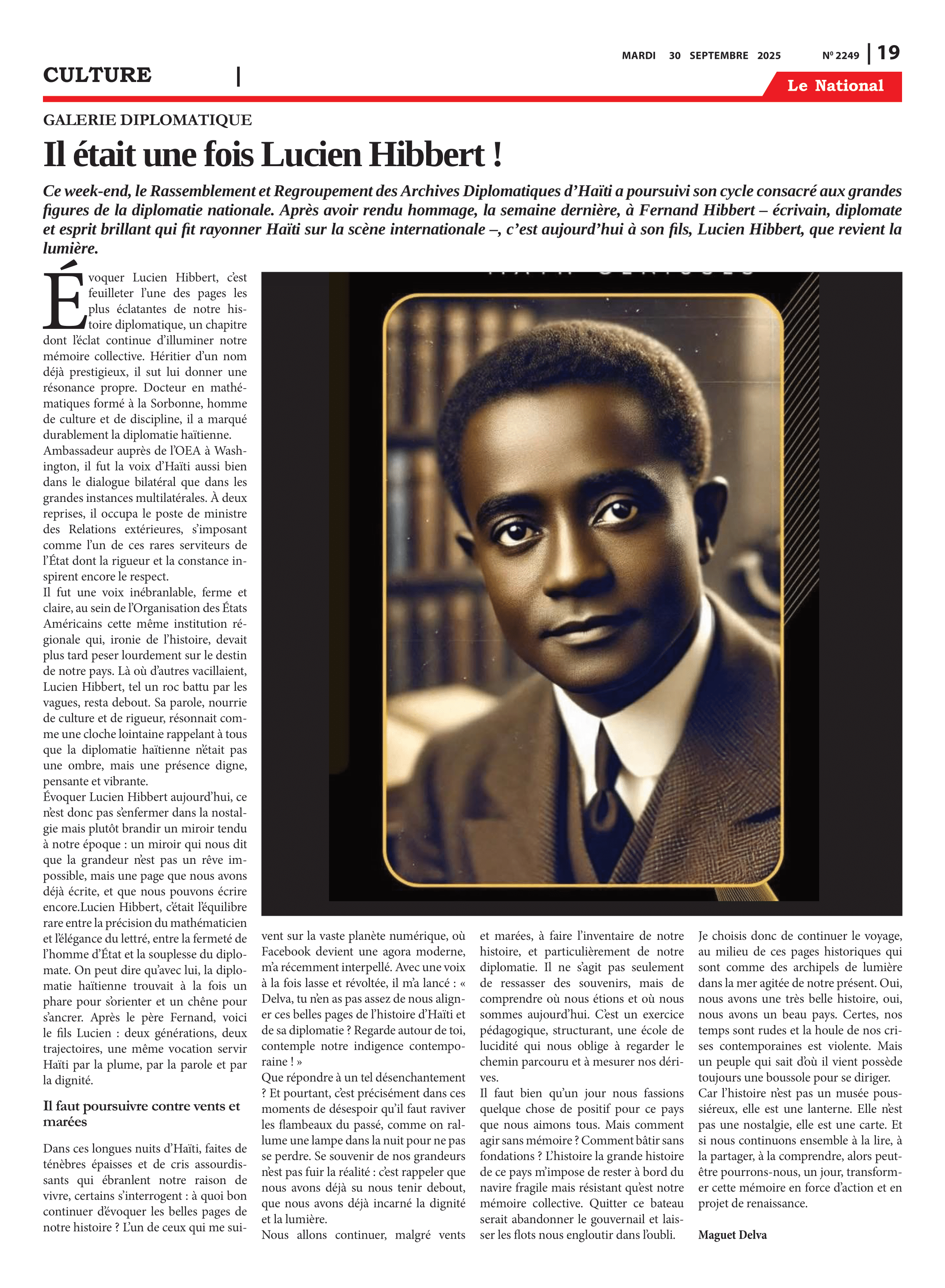 Page 19 de l'édition 2249