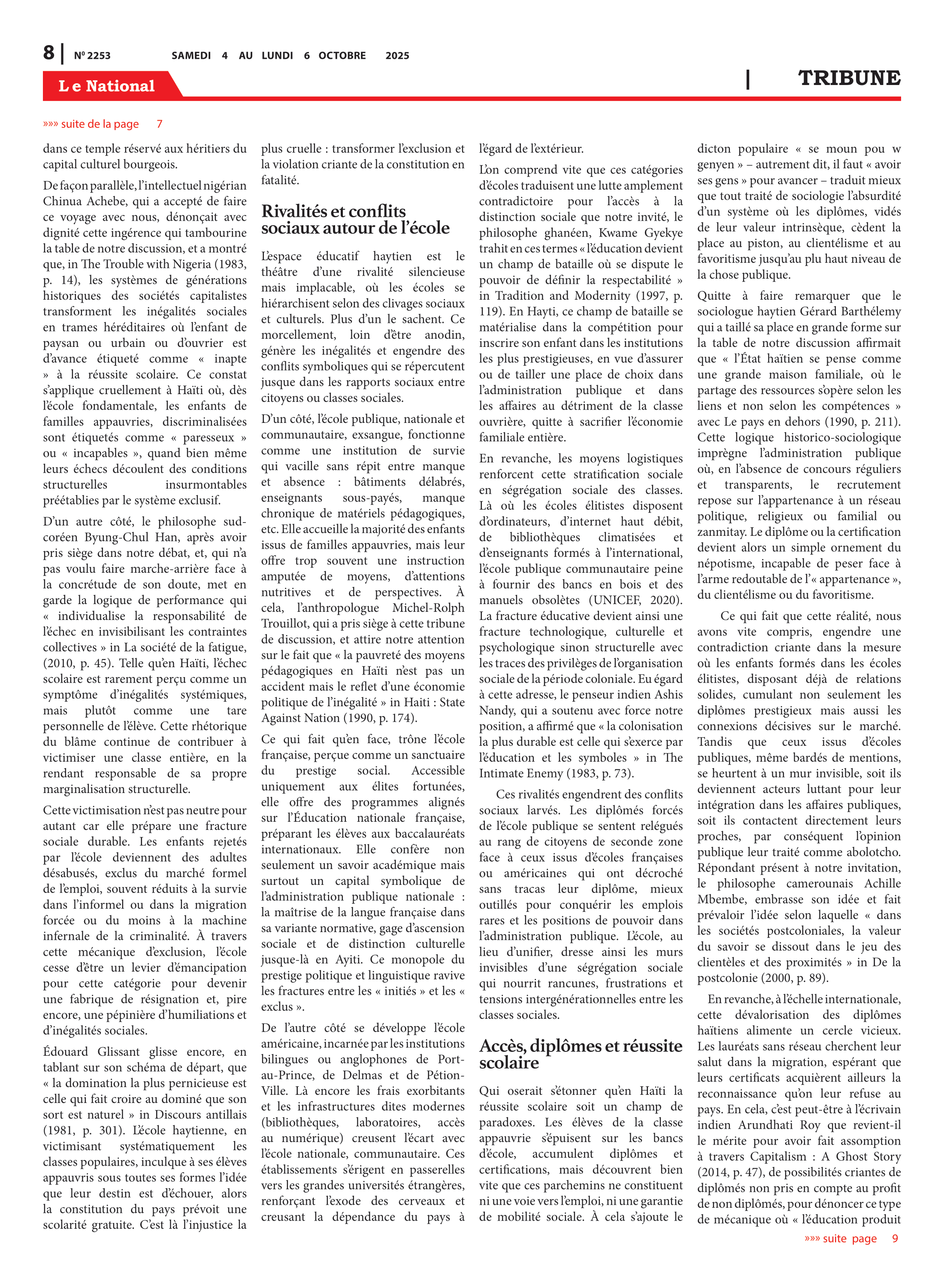 Page 8 de l'édition 2253